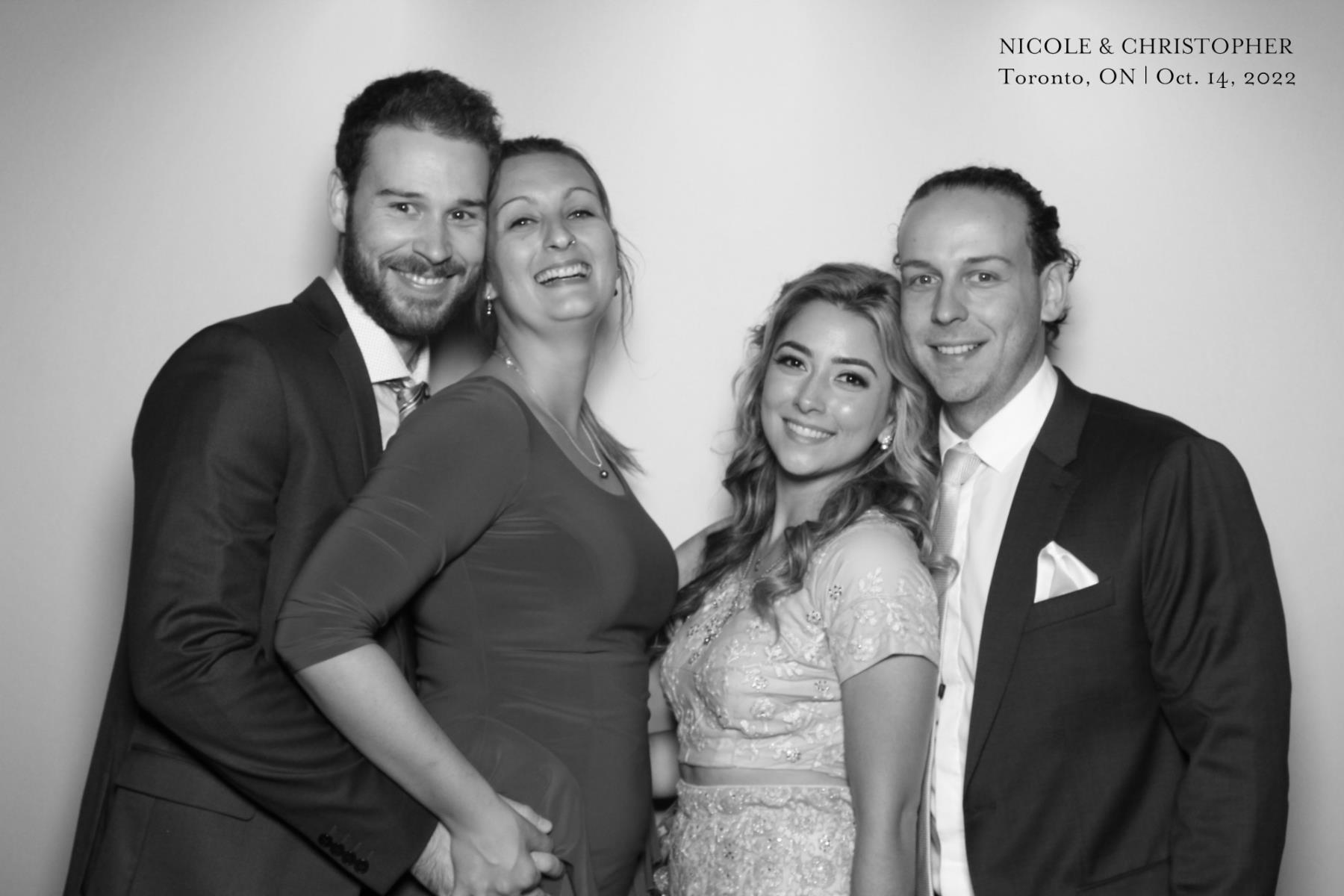 Christopher & Nicole | View more photos from the event at gallery.myselfiemirror.ca/u/romanmyselfiemirrorca/Christopher-Nicole