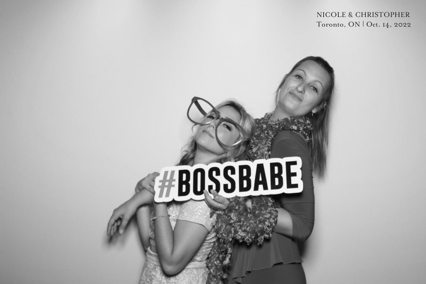 Christopher & Nicole | View more photos from the event at gallery.myselfiemirror.ca/u/romanmyselfiemirrorca/Christopher-Nicole