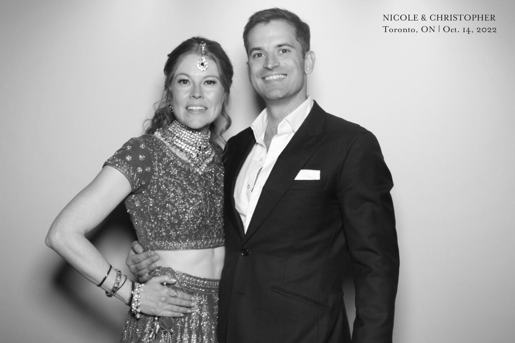 Christopher & Nicole | View more photos from the event at gallery.myselfiemirror.ca/u/romanmyselfiemirrorca/Christopher-Nicole