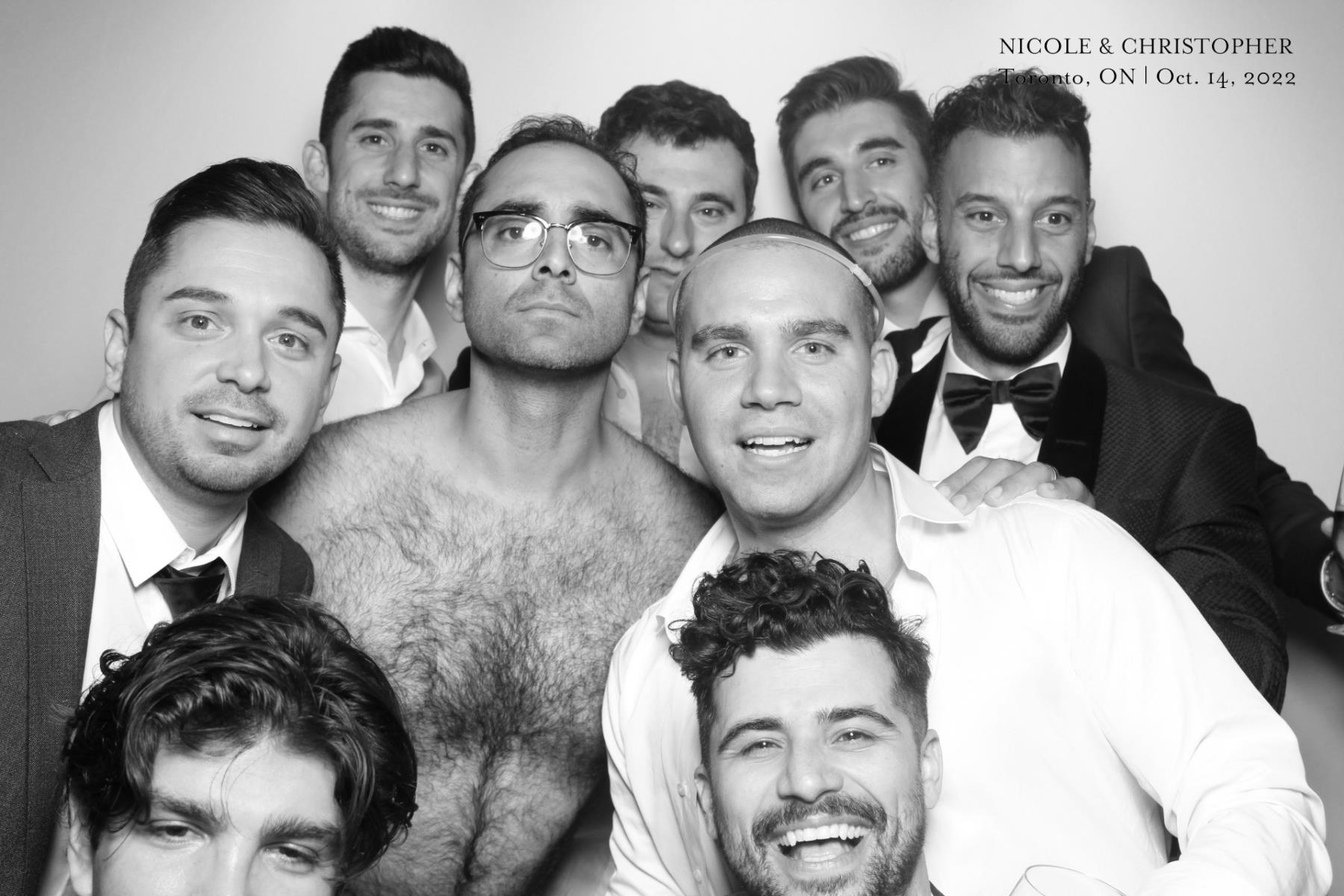 Christopher & Nicole | View more photos from the event at gallery.myselfiemirror.ca/u/romanmyselfiemirrorca/Christopher-Nicole