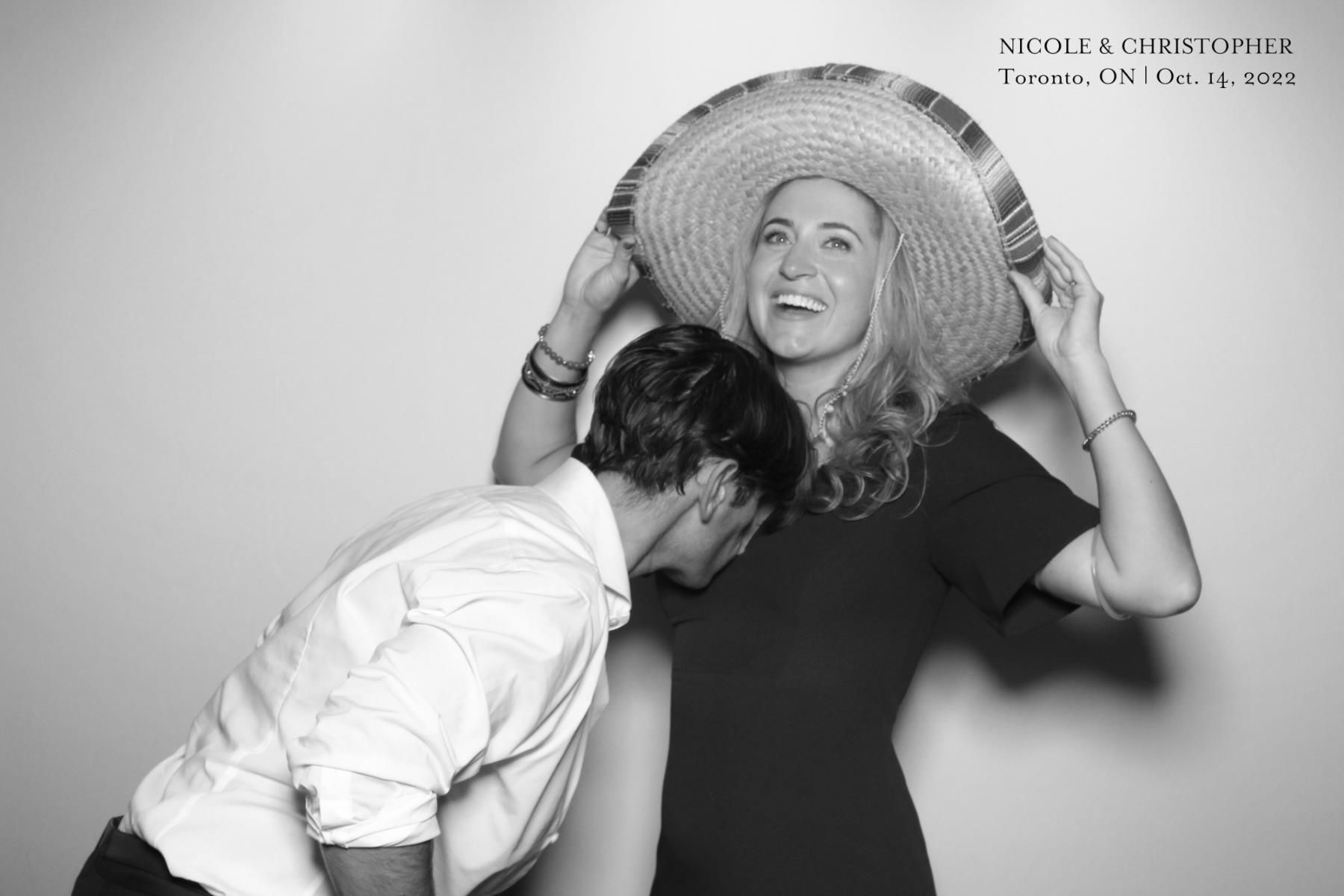 Christopher & Nicole | View more photos from the event at gallery.myselfiemirror.ca/u/romanmyselfiemirrorca/Christopher-Nicole