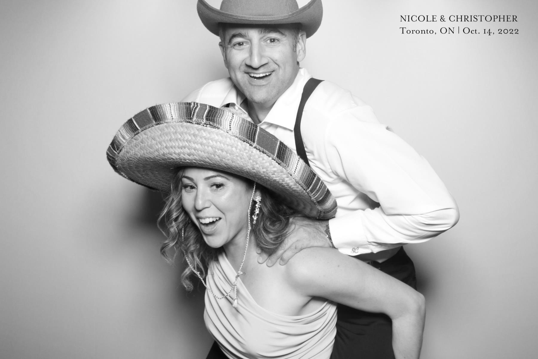 Christopher & Nicole | View more photos from the event at gallery.myselfiemirror.ca/u/romanmyselfiemirrorca/Christopher-Nicole