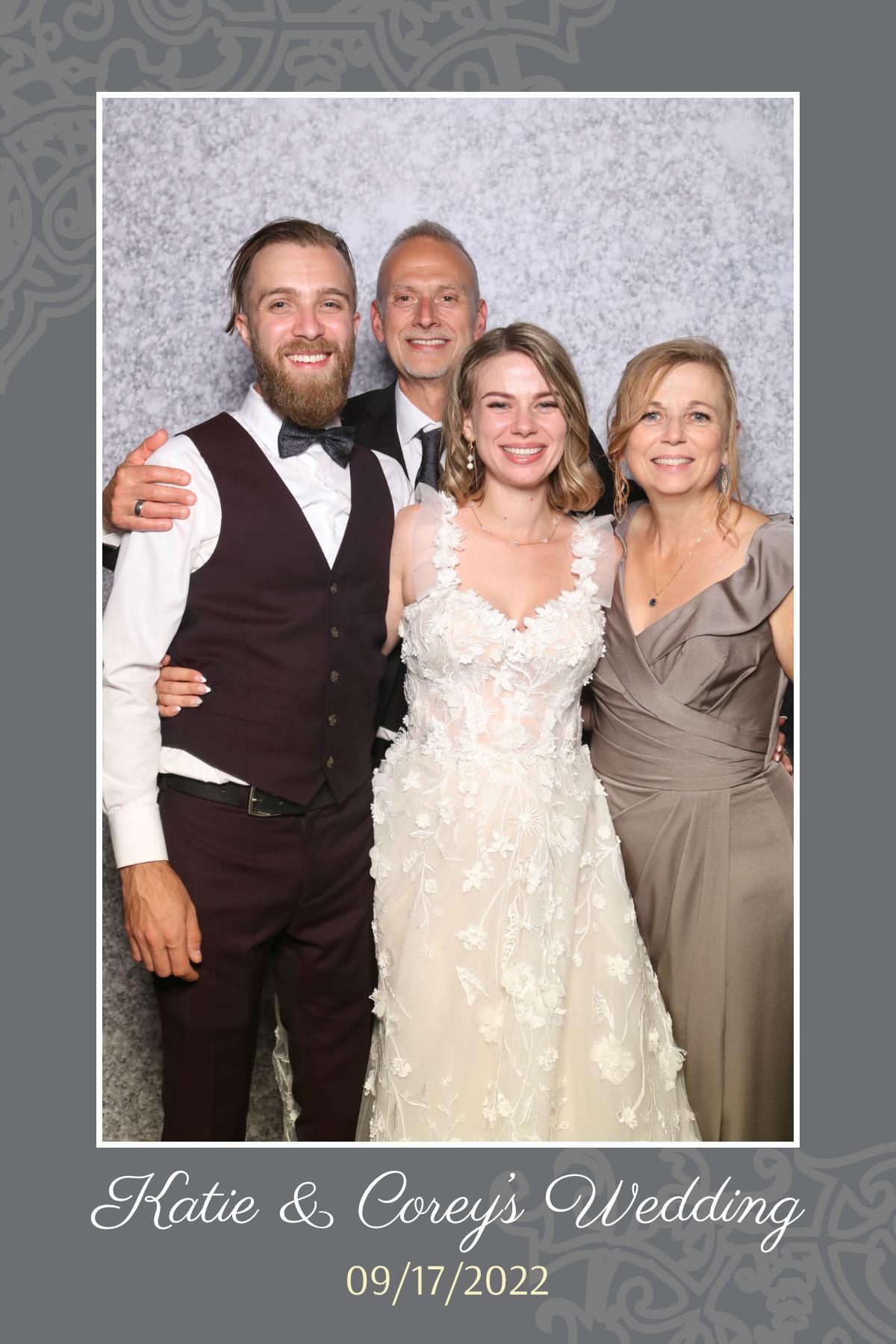 Corey & Katie | View more photos from the event at gallery.myselfiemirror.ca/u/romanmyselfiemirrorca/Corey-Katie