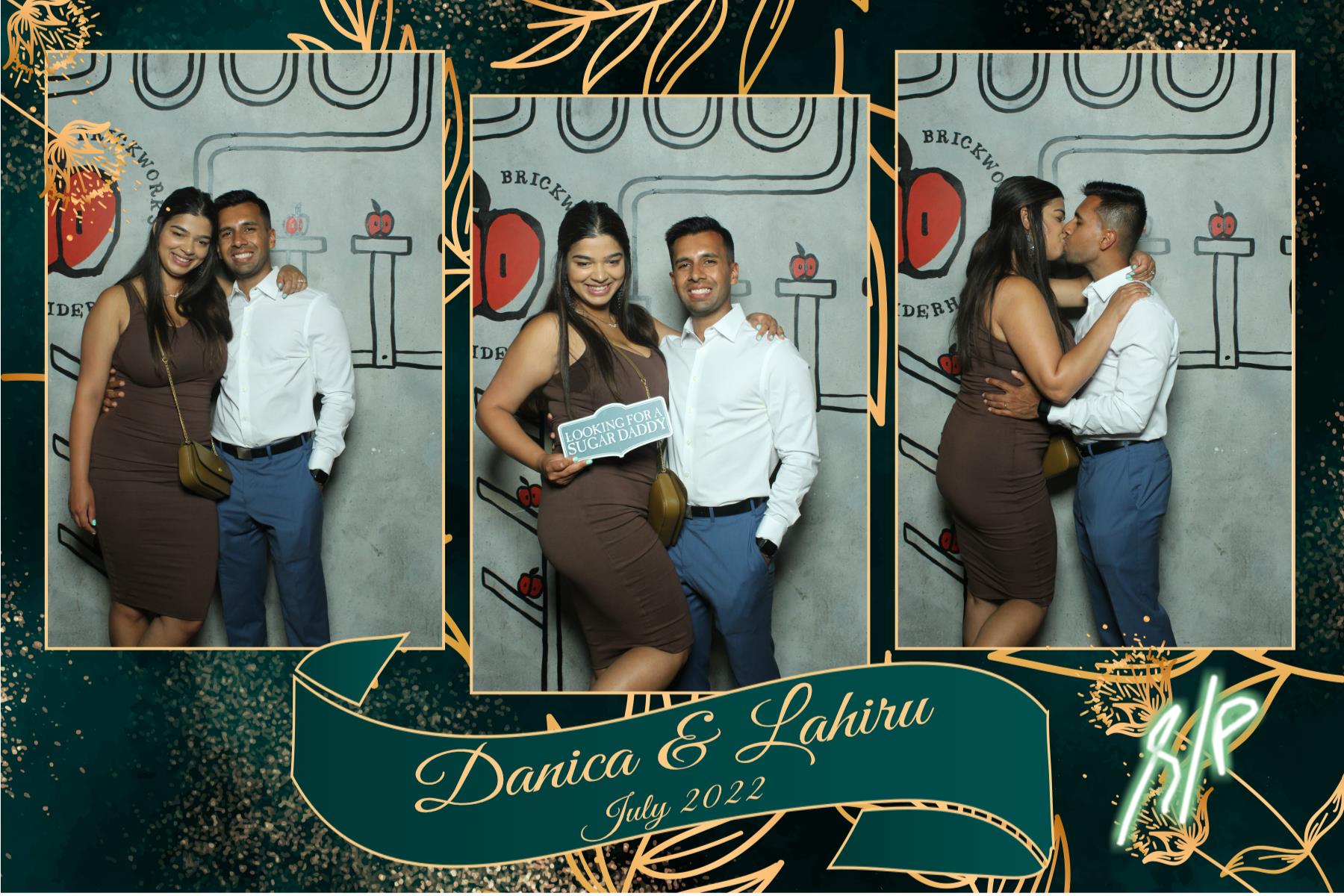 Danica & Lahiru | View more photos from the event at gallery.myselfiemirror.ca/u/romanmyselfiemirrorca/Danica-Lahiru