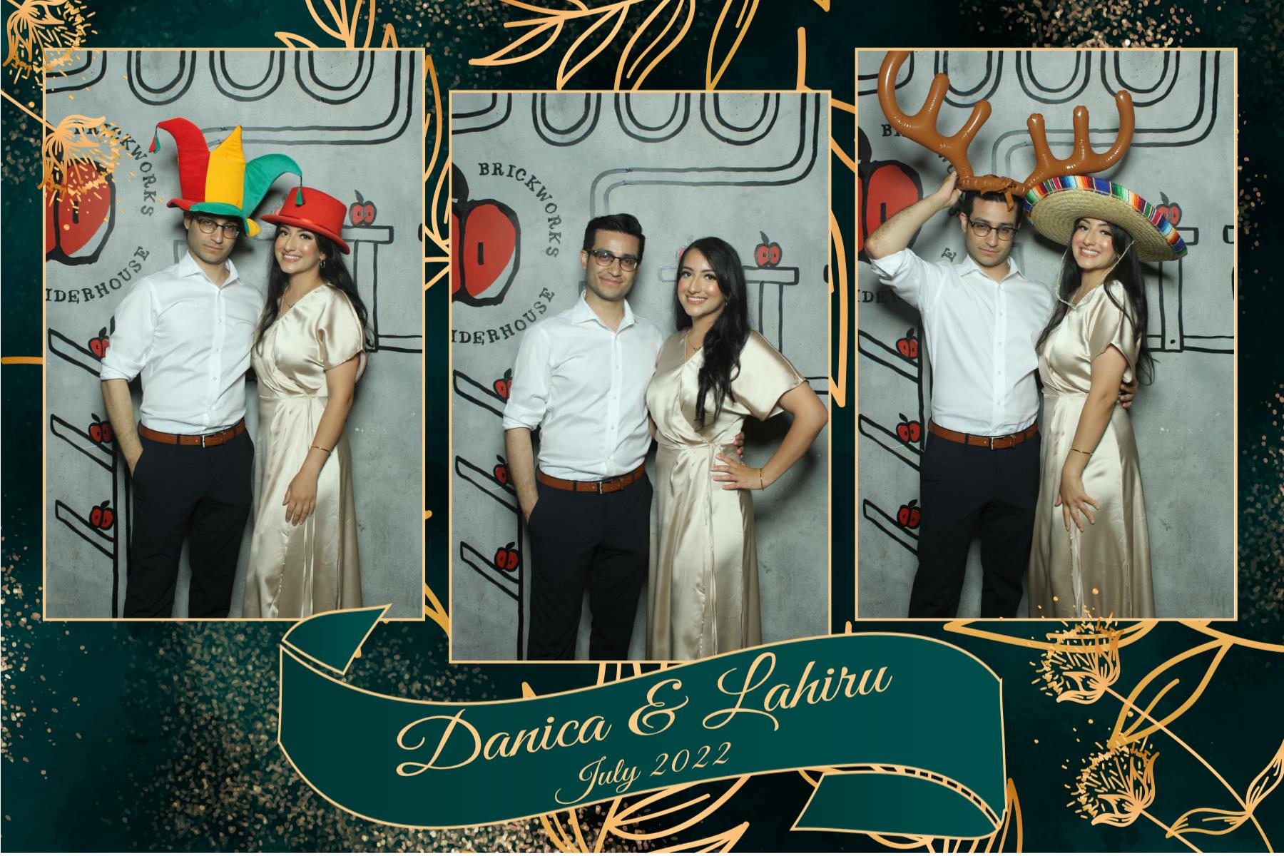 Danica & Lahiru | View more photos from the event at gallery.myselfiemirror.ca/u/romanmyselfiemirrorca/Danica-Lahiru
