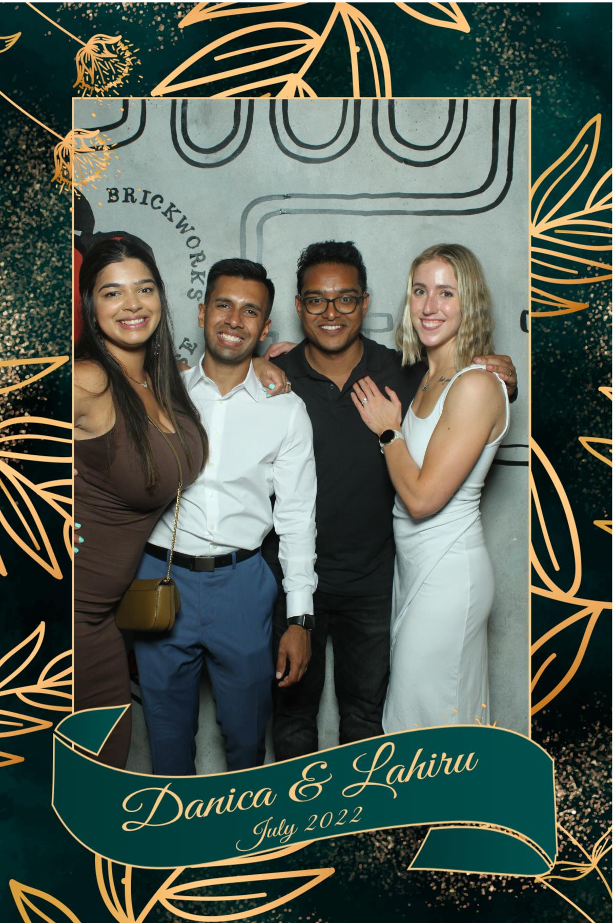 Danica & Lahiru | View more photos from the event at gallery.myselfiemirror.ca/u/romanmyselfiemirrorca/Danica-Lahiru