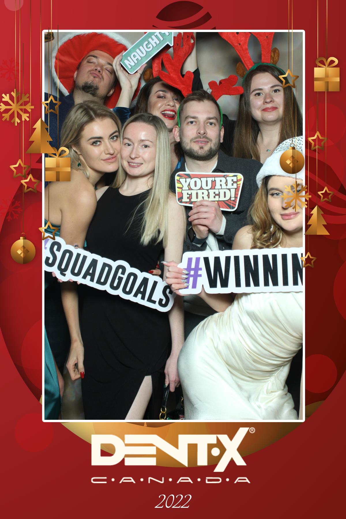 Dent-X Canada Christmas Party | View more photos from the event at gallery.myselfiemirror.ca/u/romanmyselfiemirrorca/Dent-X-Canada-Christmas-Party