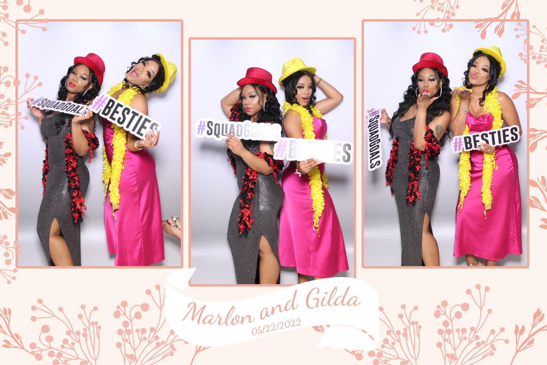 Gilda & Marlon | View more photos from the event at gallery.myselfiemirror.ca/u/romanmyselfiemirrorca/Gilda-Marlon