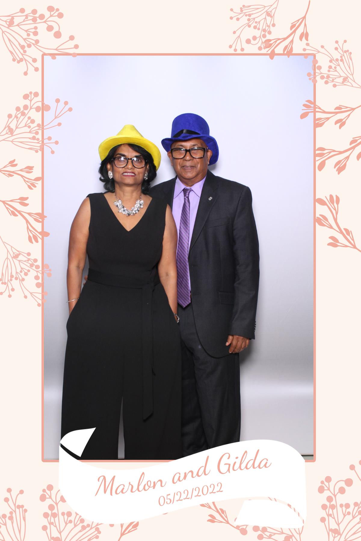 Gilda & Marlon | View more photos from the event at gallery.myselfiemirror.ca/u/romanmyselfiemirrorca/Gilda-Marlon