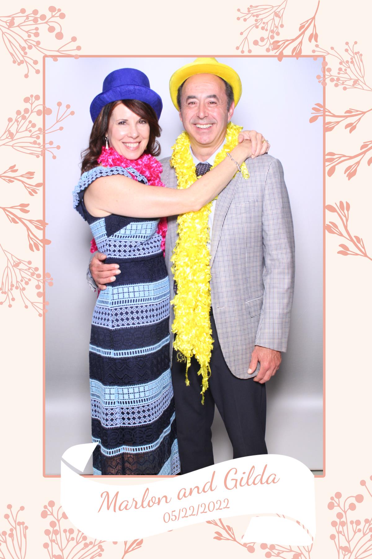 Gilda & Marlon | View more photos from the event at gallery.myselfiemirror.ca/u/romanmyselfiemirrorca/Gilda-Marlon