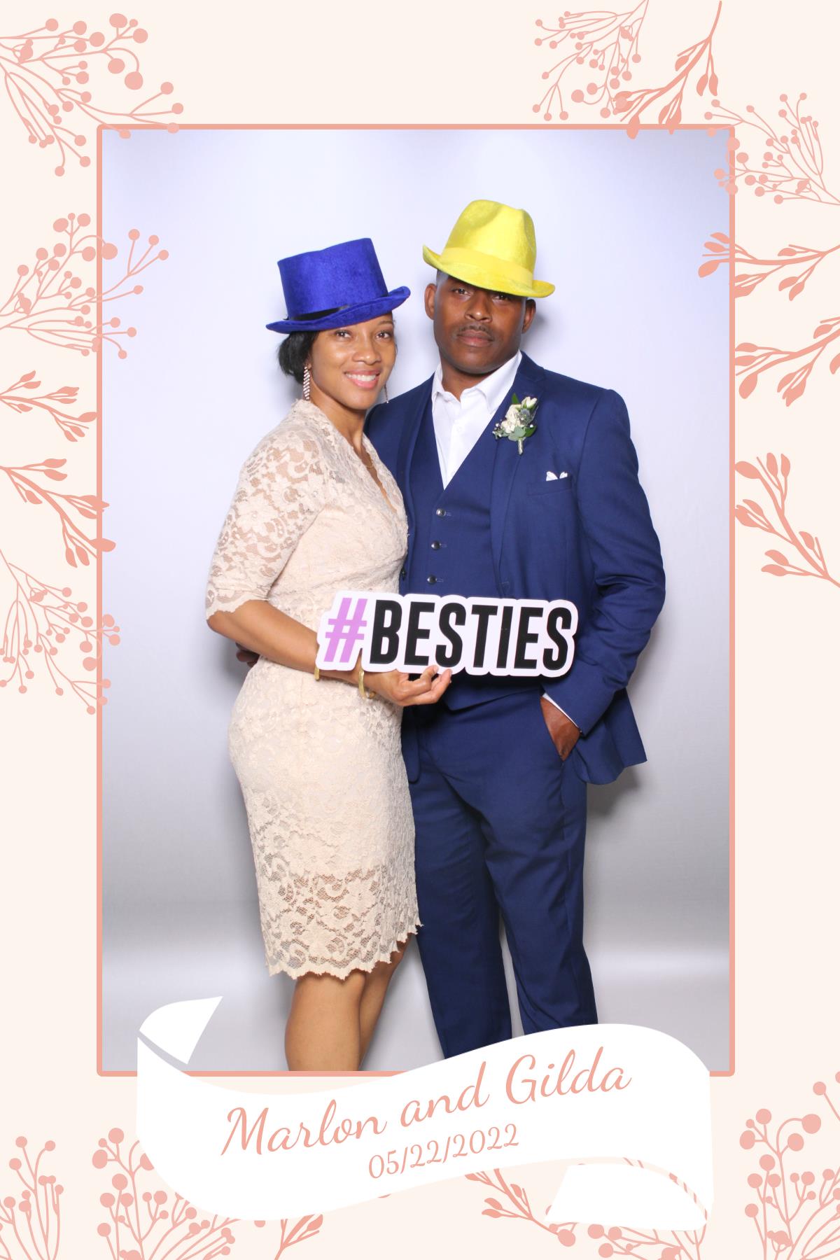 Gilda & Marlon | View more photos from the event at gallery.myselfiemirror.ca/u/romanmyselfiemirrorca/Gilda-Marlon