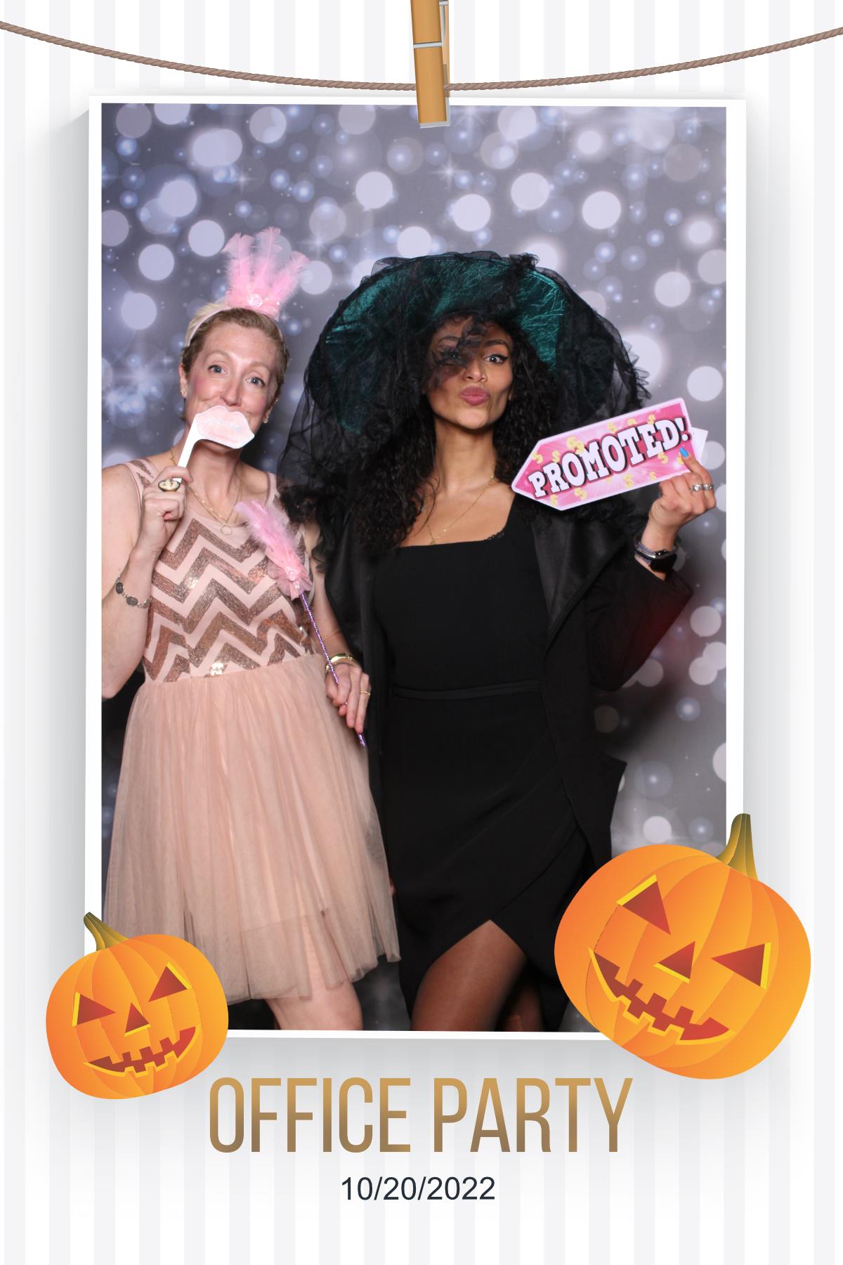 Halloween Office Party | View more photos from the event at gallery.myselfiemirror.ca/u/romanmyselfiemirrorca/Halloween-Office-Party