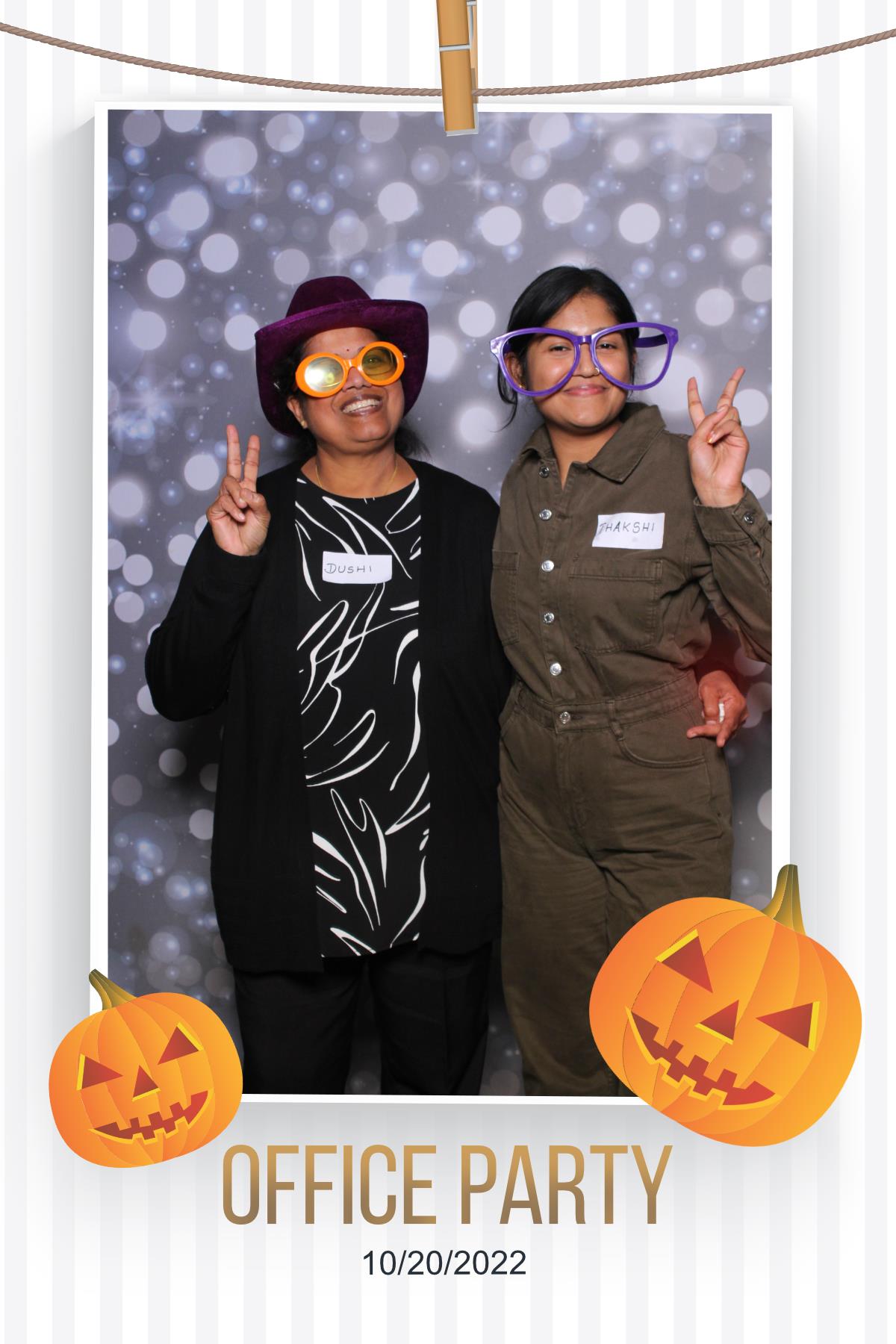 Halloween Office Party | View more photos from the event at gallery.myselfiemirror.ca/u/romanmyselfiemirrorca/Halloween-Office-Party
