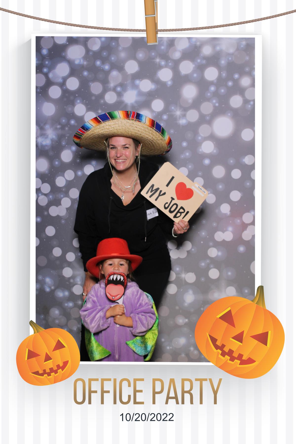Halloween Office Party | View more photos from the event at gallery.myselfiemirror.ca/u/romanmyselfiemirrorca/Halloween-Office-Party