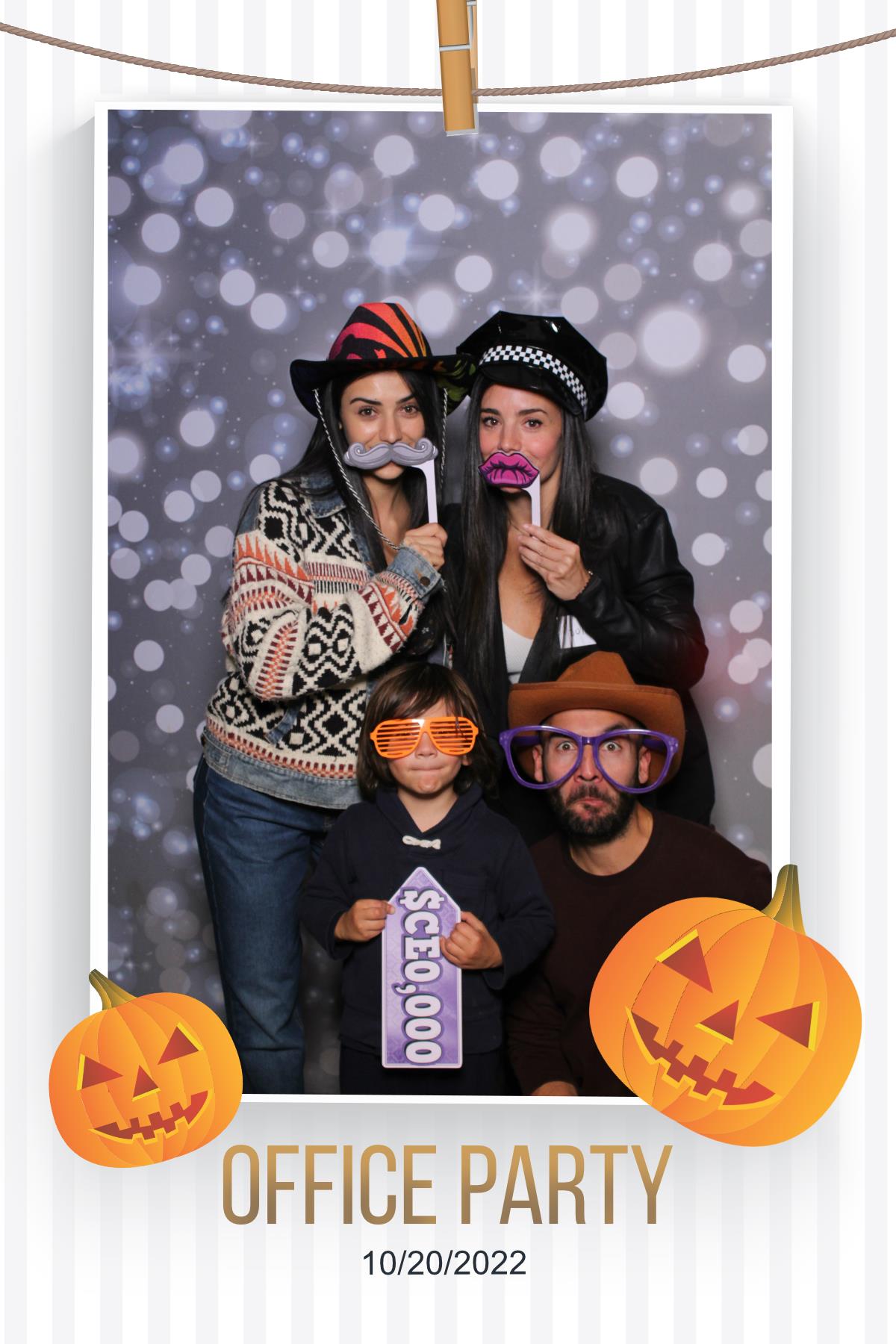 Halloween Office Party | View more photos from the event at gallery.myselfiemirror.ca/u/romanmyselfiemirrorca/Halloween-Office-Party