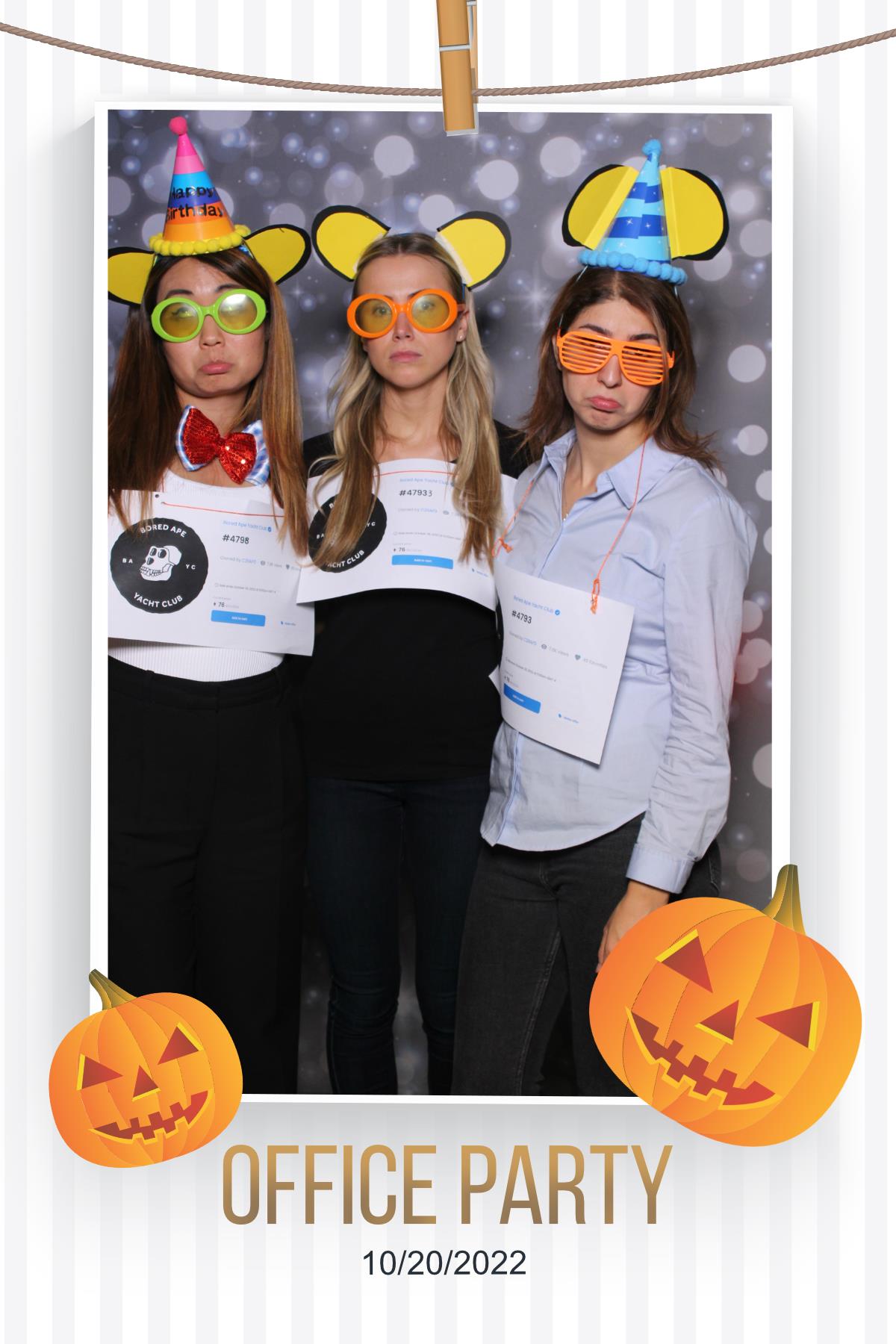 Halloween Office Party | View more photos from the event at gallery.myselfiemirror.ca/u/romanmyselfiemirrorca/Halloween-Office-Party