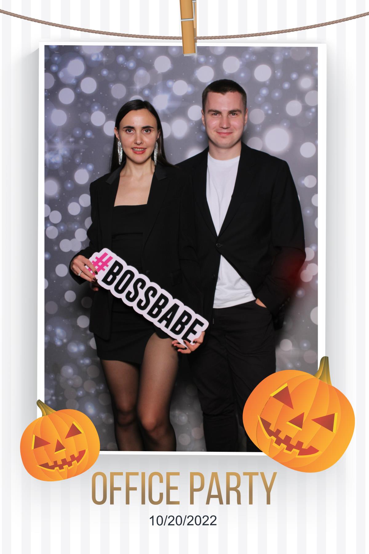 Halloween Office Party | View more photos from the event at gallery.myselfiemirror.ca/u/romanmyselfiemirrorca/Halloween-Office-Party