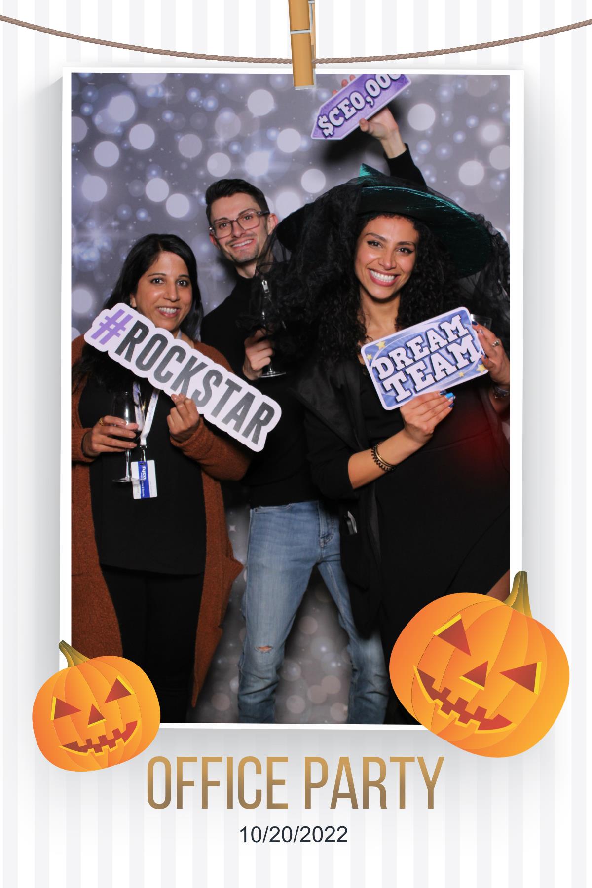 Halloween Office Party | View more photos from the event at gallery.myselfiemirror.ca/u/romanmyselfiemirrorca/Halloween-Office-Party