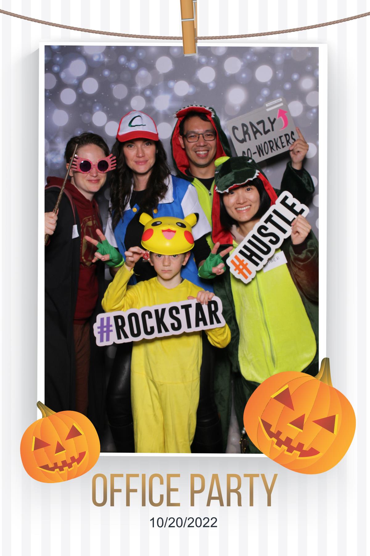 Halloween Office Party | View more photos from the event at gallery.myselfiemirror.ca/u/romanmyselfiemirrorca/Halloween-Office-Party