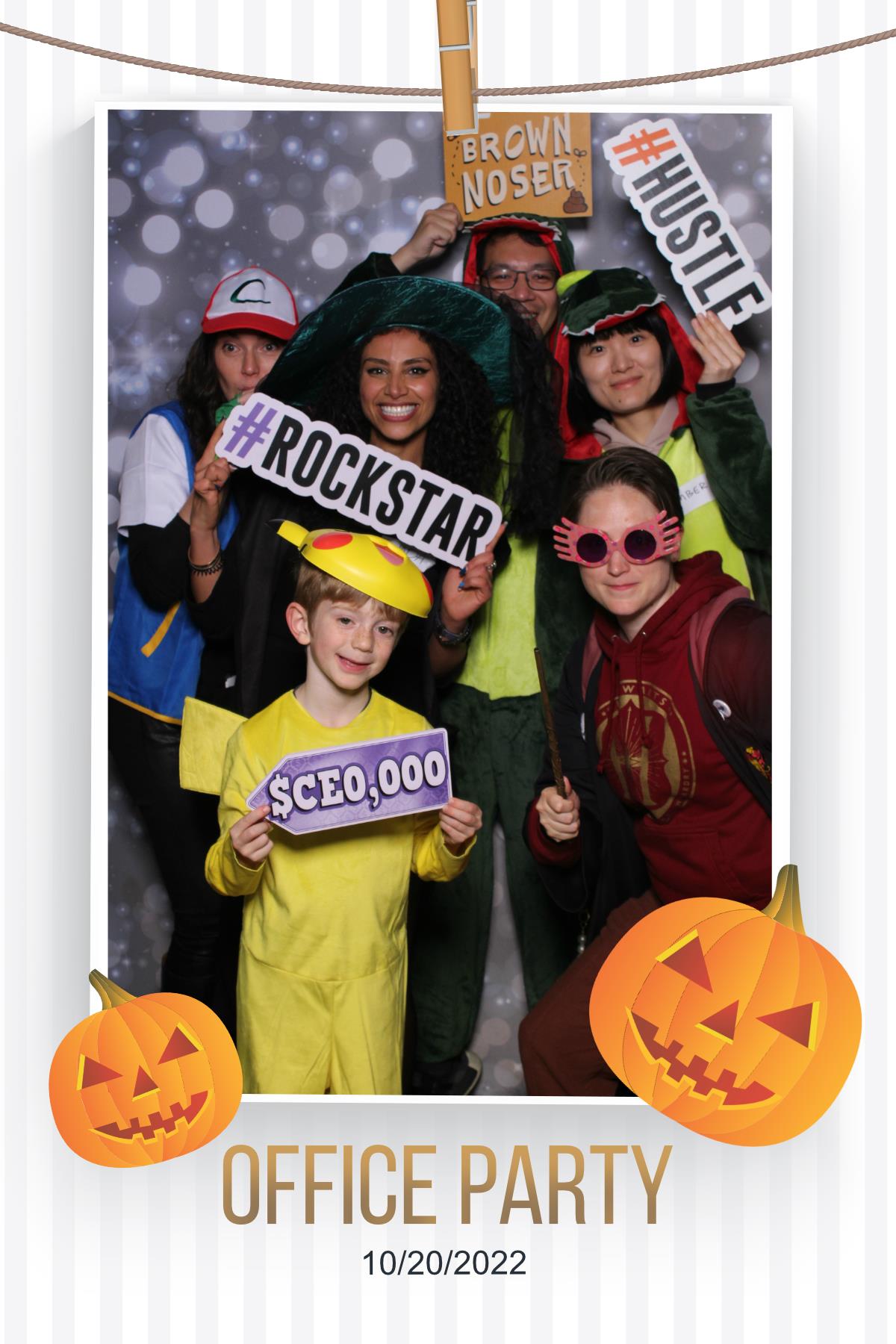Halloween Office Party | View more photos from the event at gallery.myselfiemirror.ca/u/romanmyselfiemirrorca/Halloween-Office-Party