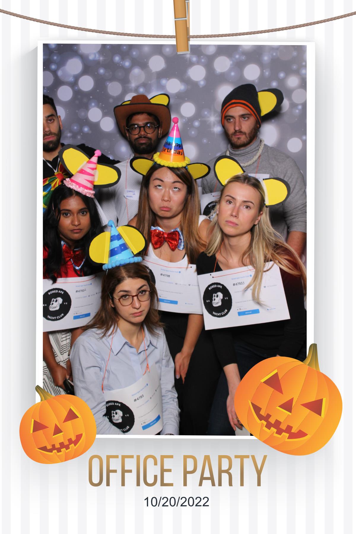 Halloween Office Party | View more photos from the event at gallery.myselfiemirror.ca/u/romanmyselfiemirrorca/Halloween-Office-Party