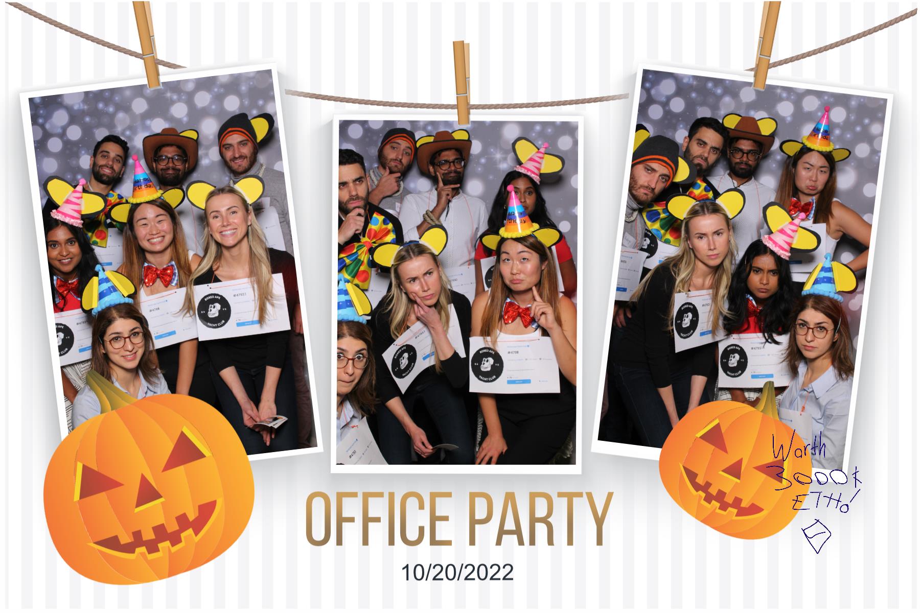 Halloween Office Party | View more photos from the event at gallery.myselfiemirror.ca/u/romanmyselfiemirrorca/Halloween-Office-Party