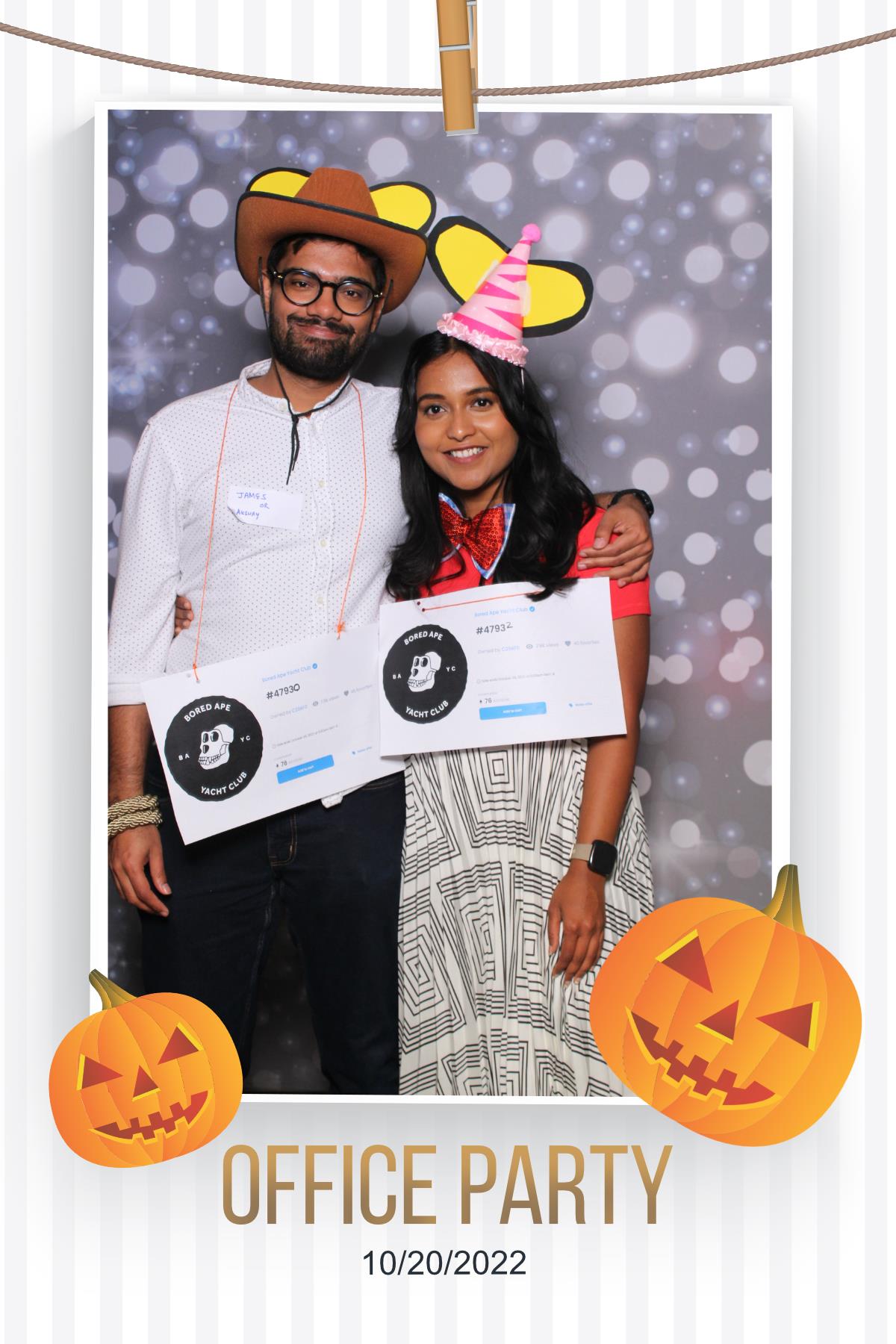 Halloween Office Party | View more photos from the event at gallery.myselfiemirror.ca/u/romanmyselfiemirrorca/Halloween-Office-Party
