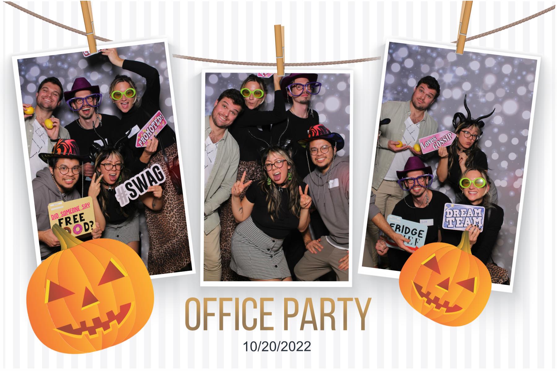 Halloween Office Party | View more photos from the event at gallery.myselfiemirror.ca/u/romanmyselfiemirrorca/Halloween-Office-Party