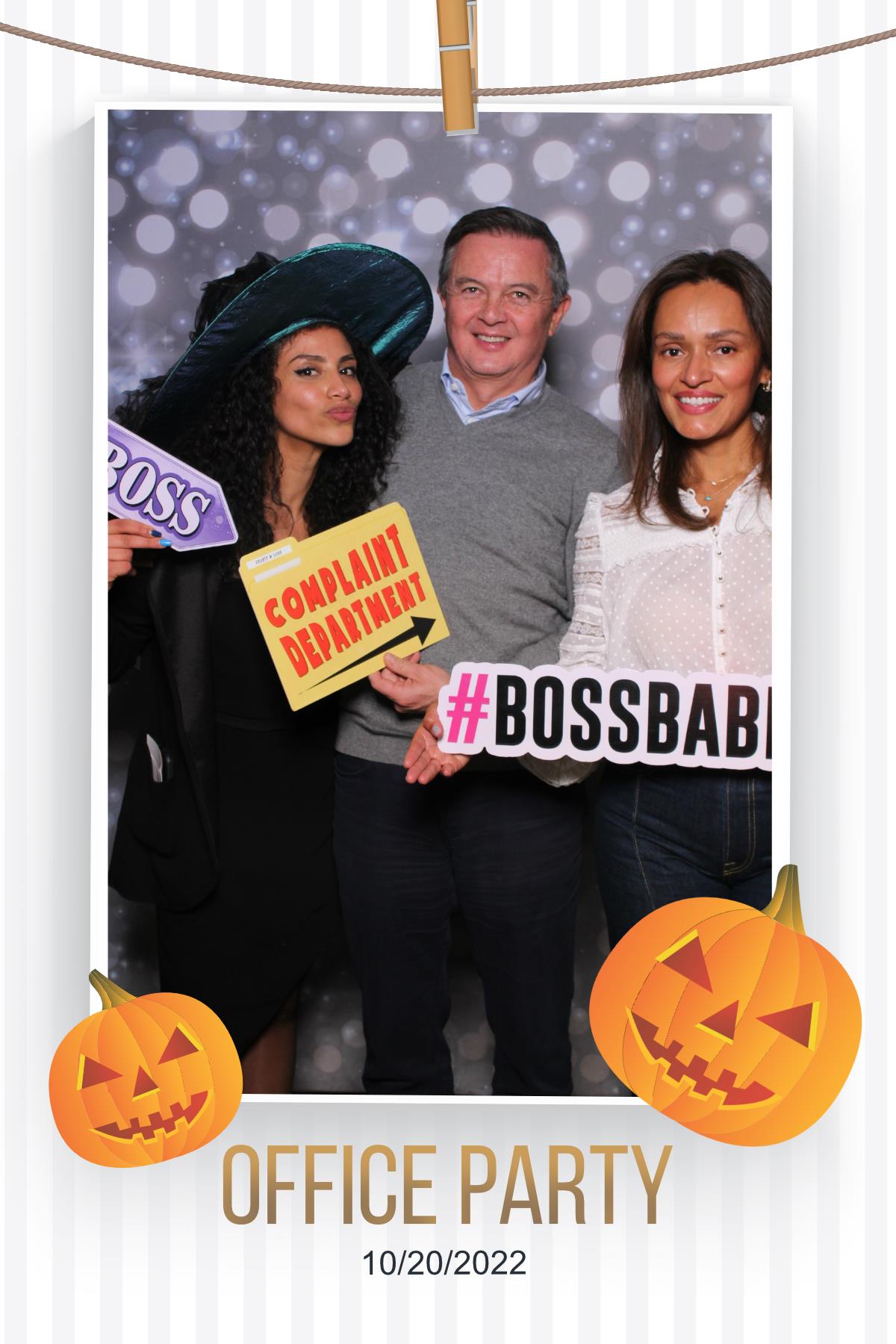 Halloween Office Party | View more photos from the event at gallery.myselfiemirror.ca/u/romanmyselfiemirrorca/Halloween-Office-Party