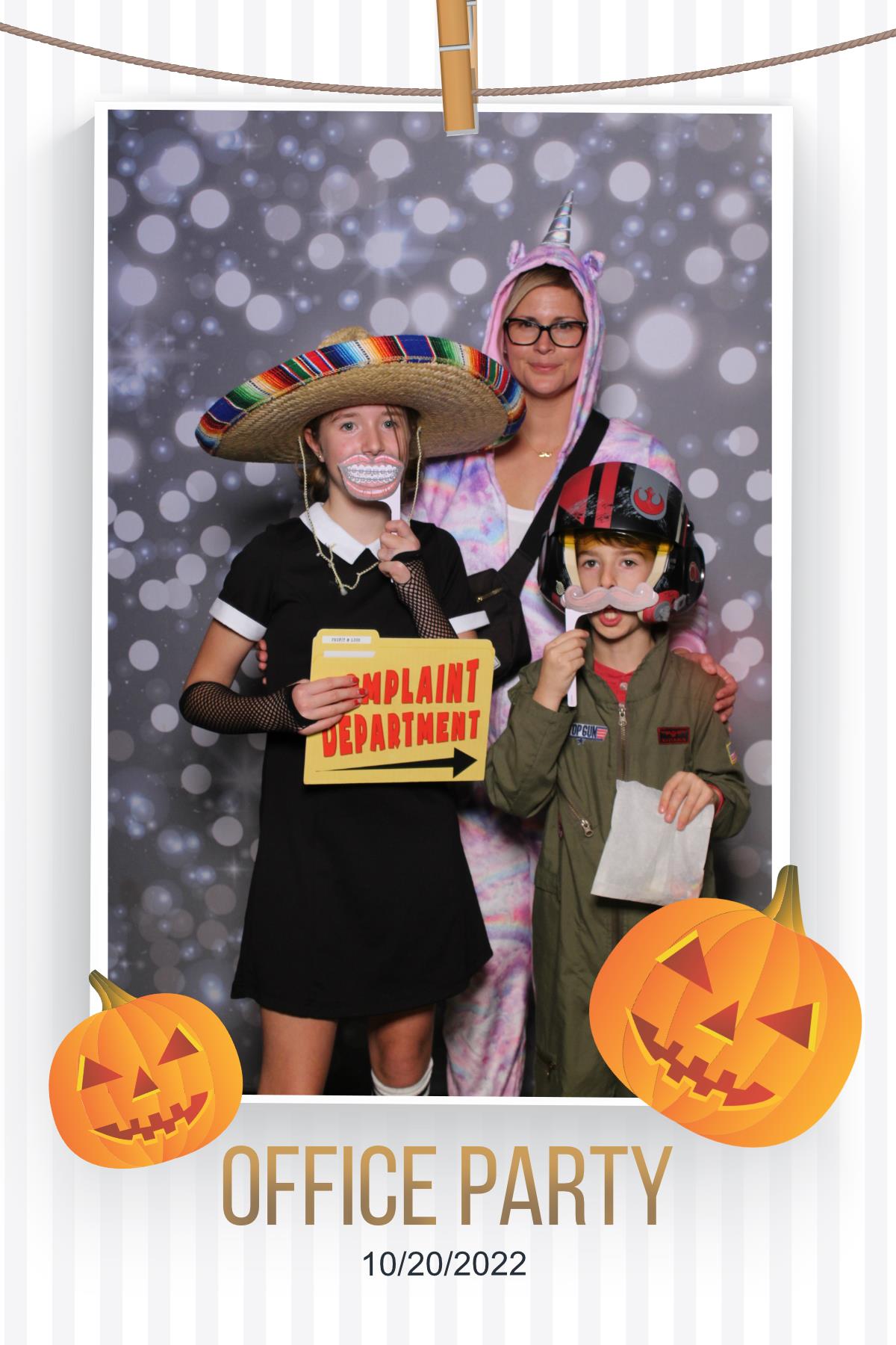 Halloween Office Party | View more photos from the event at gallery.myselfiemirror.ca/u/romanmyselfiemirrorca/Halloween-Office-Party