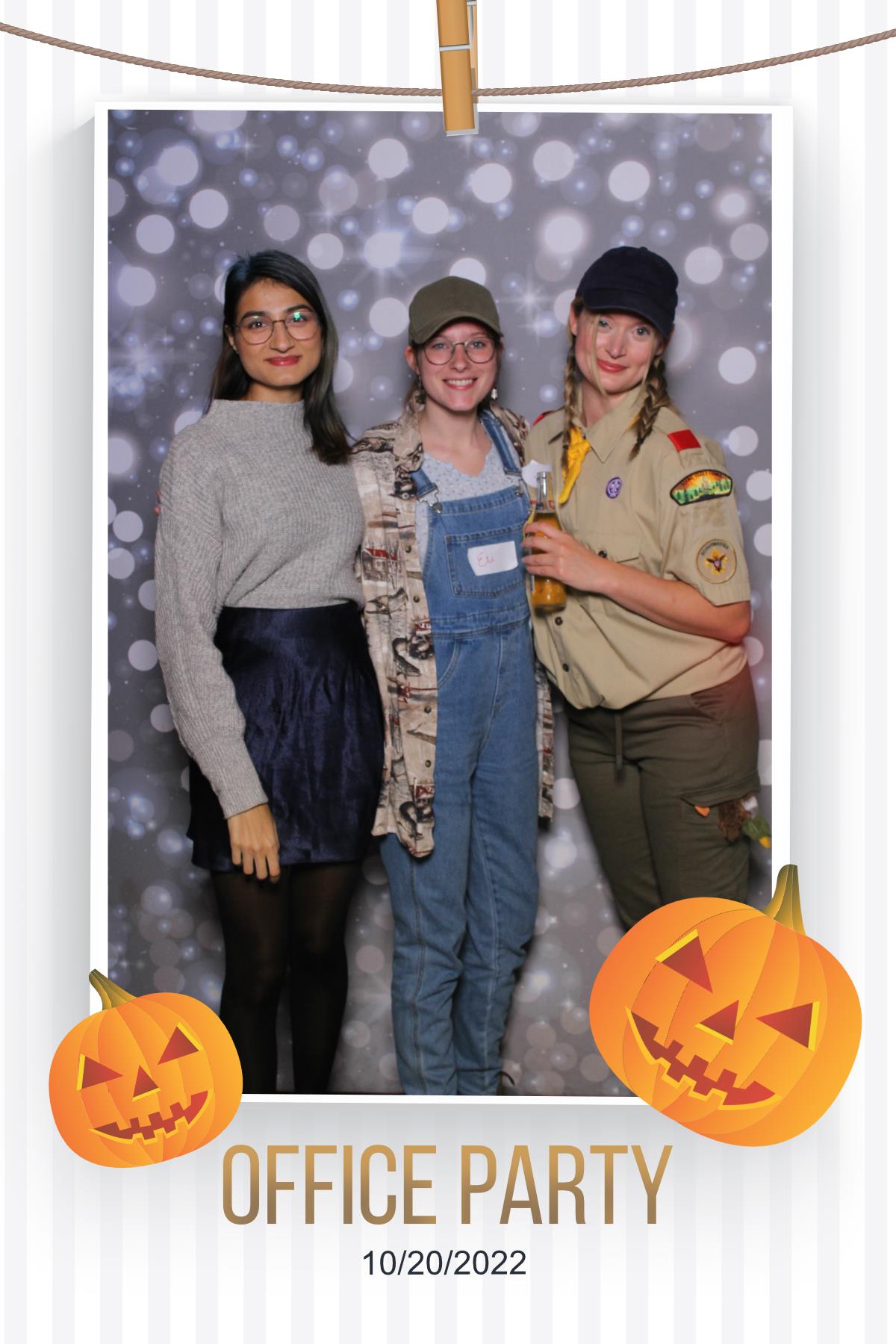 Halloween Office Party | View more photos from the event at gallery.myselfiemirror.ca/u/romanmyselfiemirrorca/Halloween-Office-Party