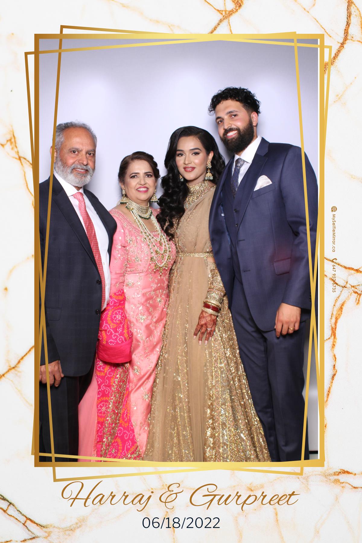 Harraj & Gurpreet | View more photos from the event at gallery.myselfiemirror.ca/u/romanmyselfiemirrorca/Harraj-Gurpreet