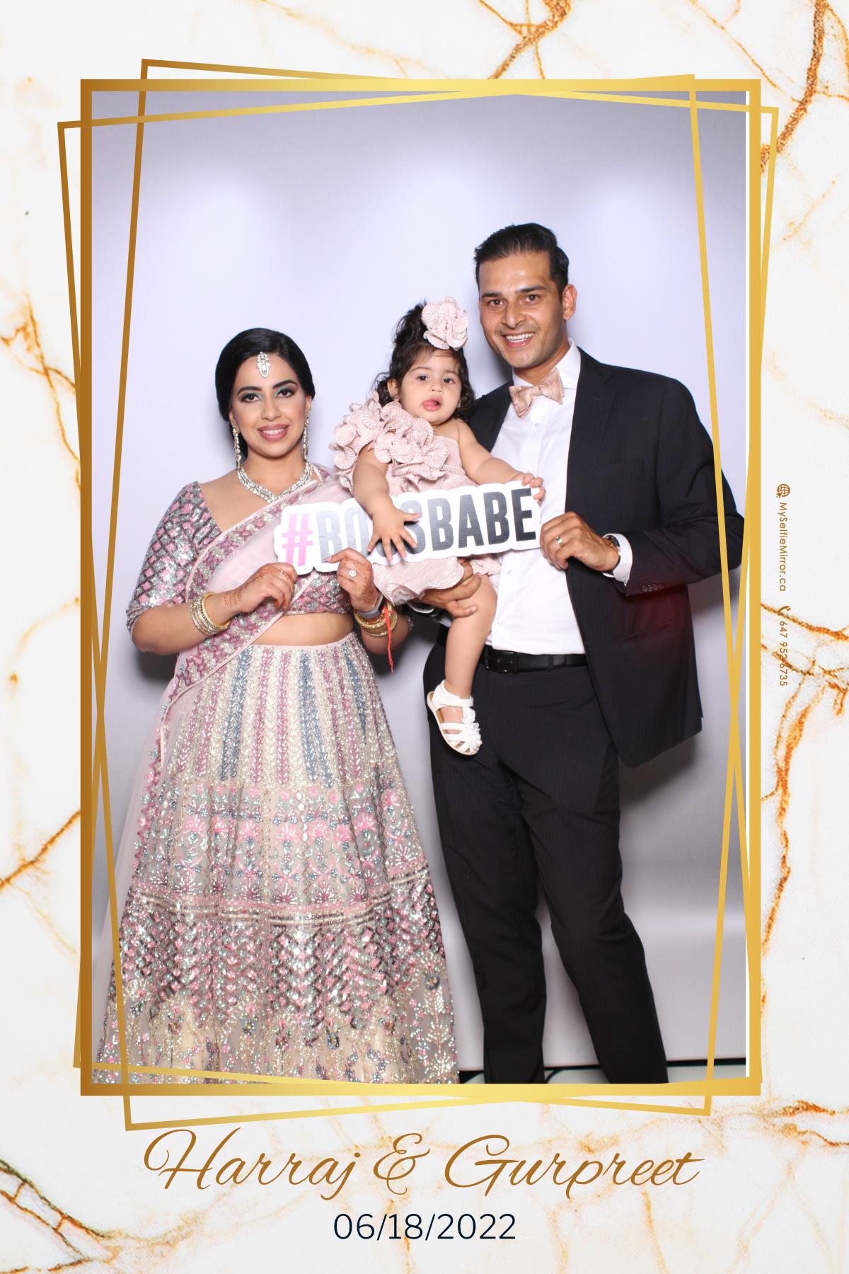 Harraj & Gurpreet | View more photos from the event at gallery.myselfiemirror.ca/u/romanmyselfiemirrorca/Harraj-Gurpreet