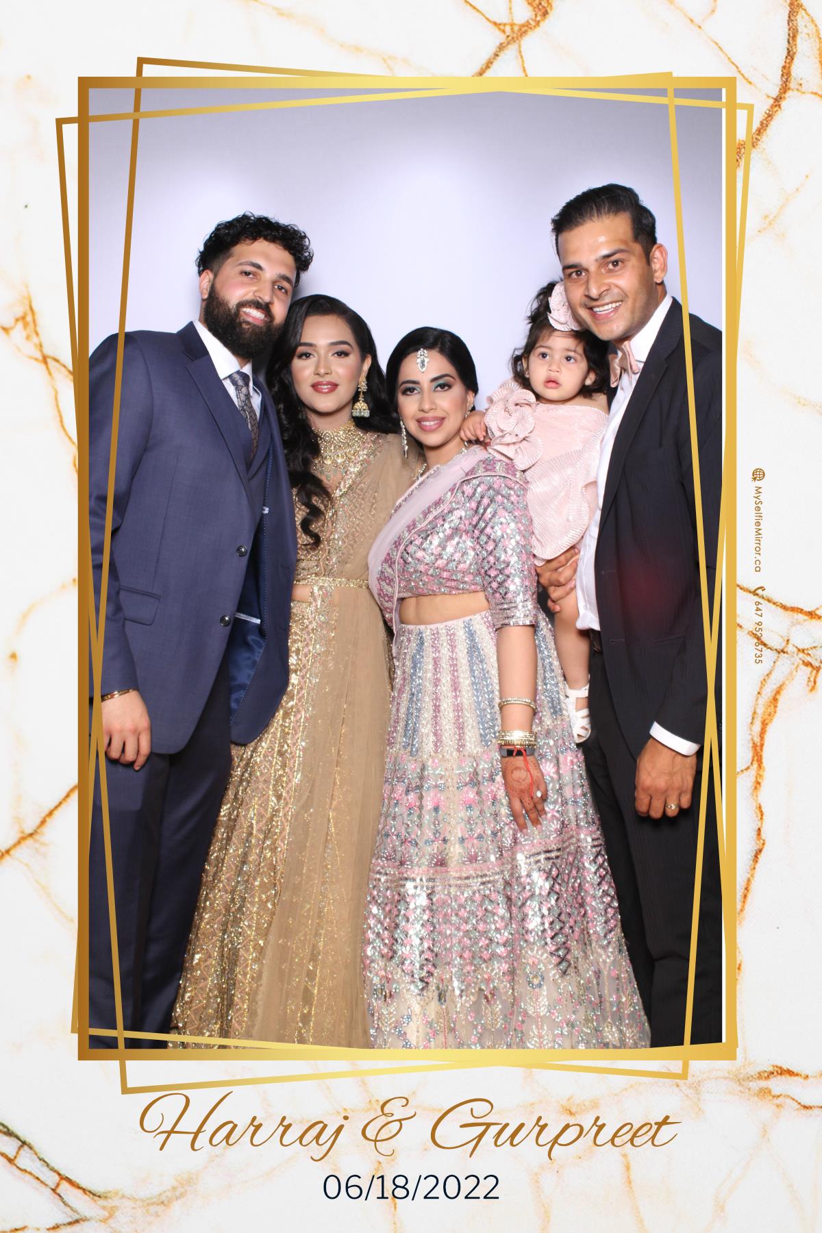 Harraj & Gurpreet | View more photos from the event at gallery.myselfiemirror.ca/u/romanmyselfiemirrorca/Harraj-Gurpreet