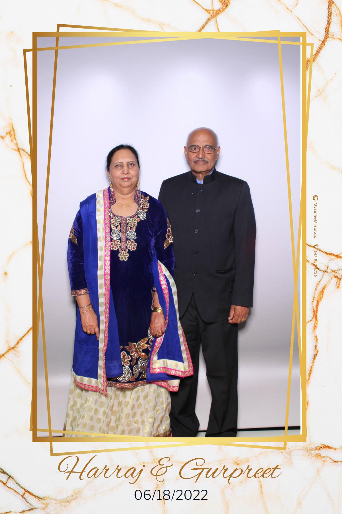 Harraj & Gurpreet | View more photos from the event at gallery.myselfiemirror.ca/u/romanmyselfiemirrorca/Harraj-Gurpreet