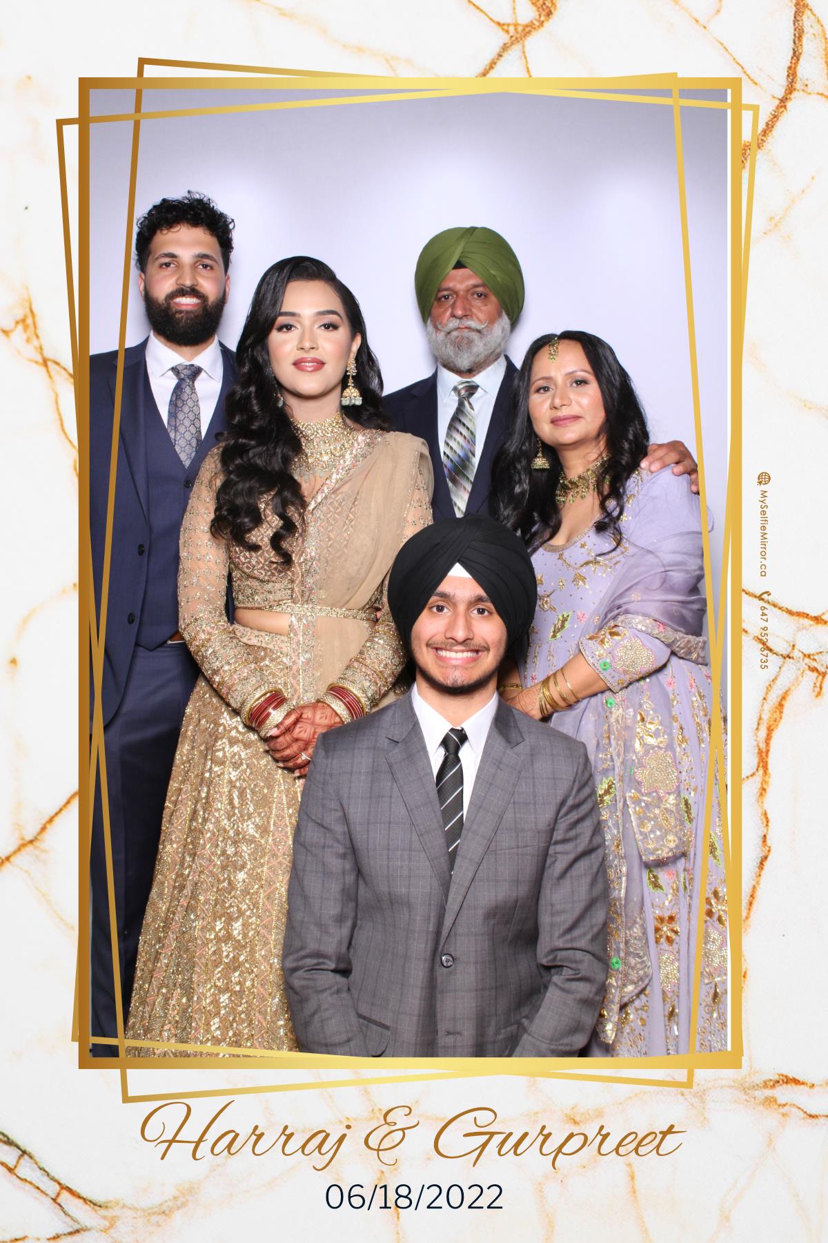 Harraj & Gurpreet | View more photos from the event at gallery.myselfiemirror.ca/u/romanmyselfiemirrorca/Harraj-Gurpreet