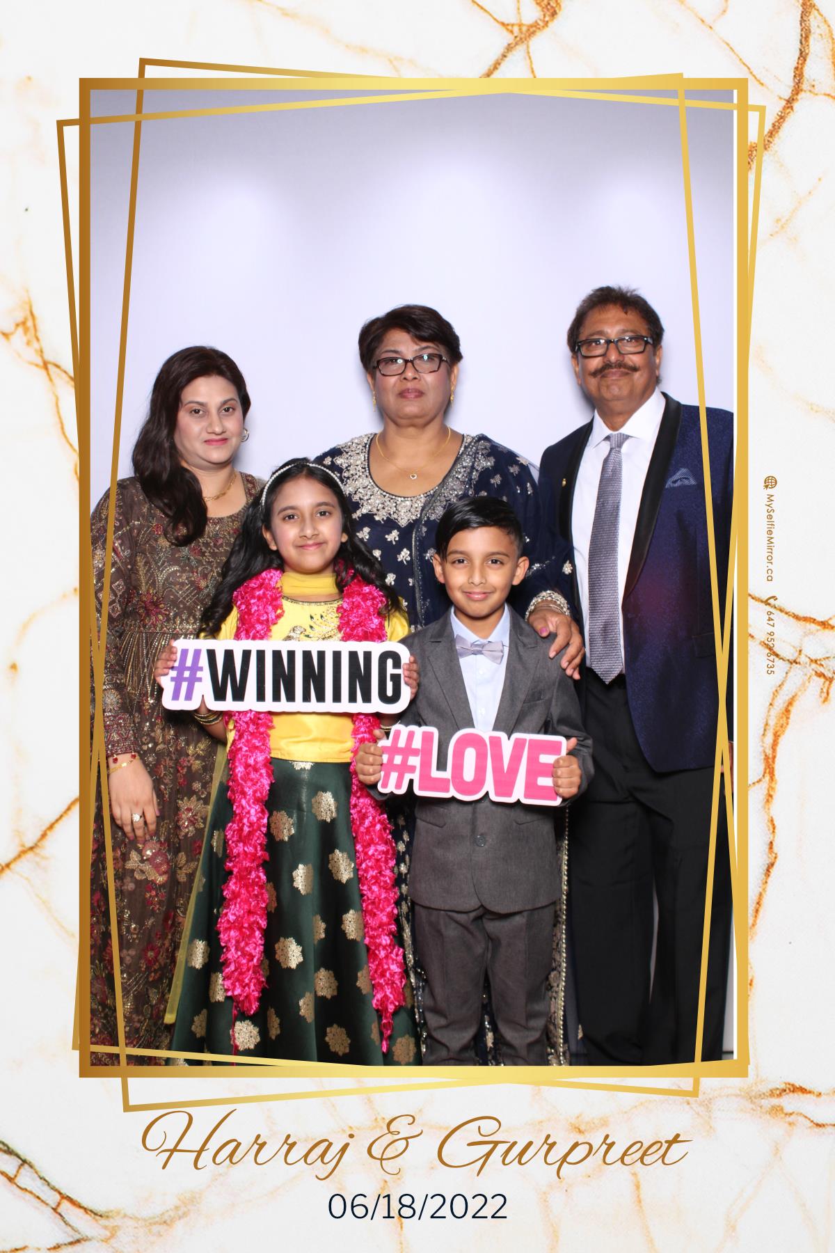 Harraj & Gurpreet | View more photos from the event at gallery.myselfiemirror.ca/u/romanmyselfiemirrorca/Harraj-Gurpreet