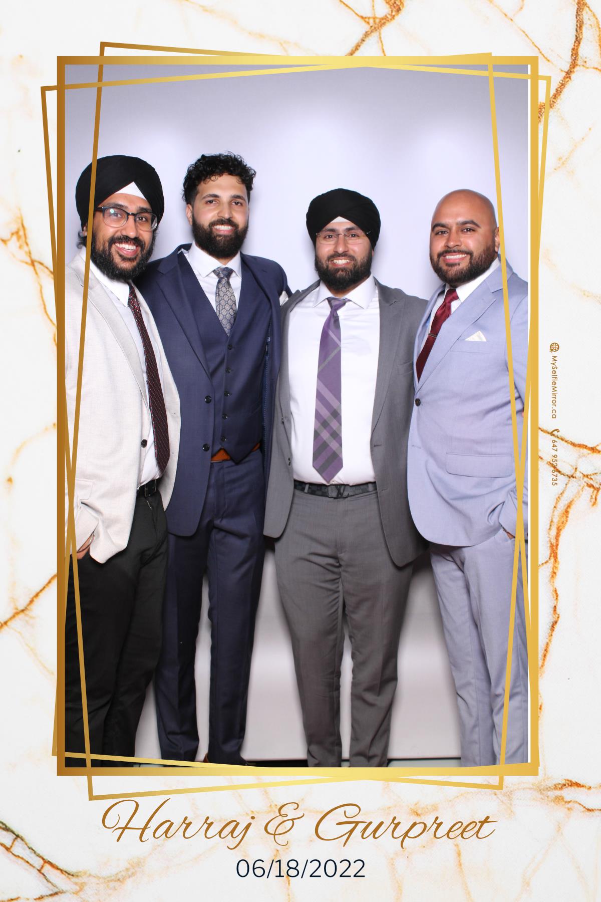 Harraj & Gurpreet | View more photos from the event at gallery.myselfiemirror.ca/u/romanmyselfiemirrorca/Harraj-Gurpreet