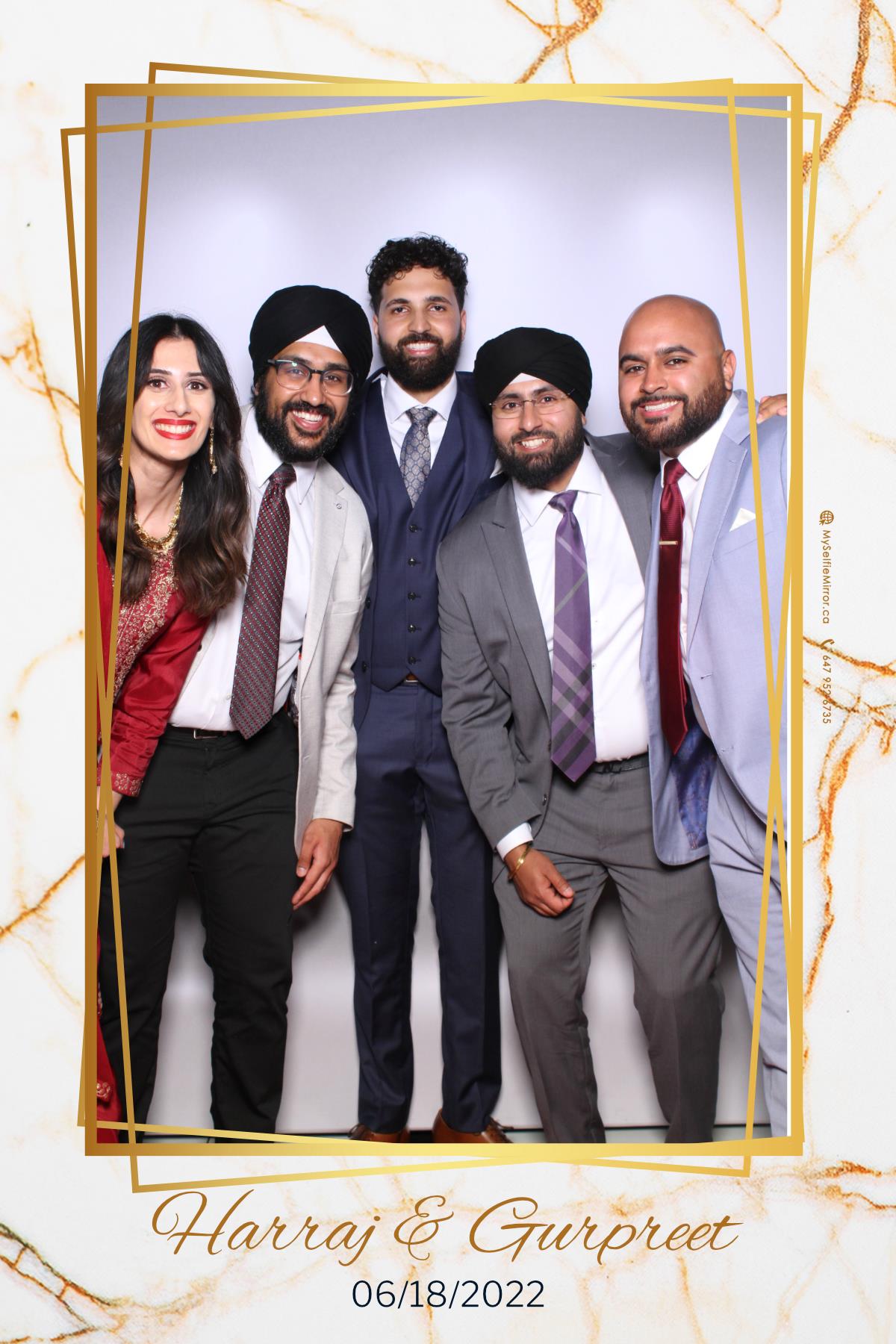 Harraj & Gurpreet | View more photos from the event at gallery.myselfiemirror.ca/u/romanmyselfiemirrorca/Harraj-Gurpreet