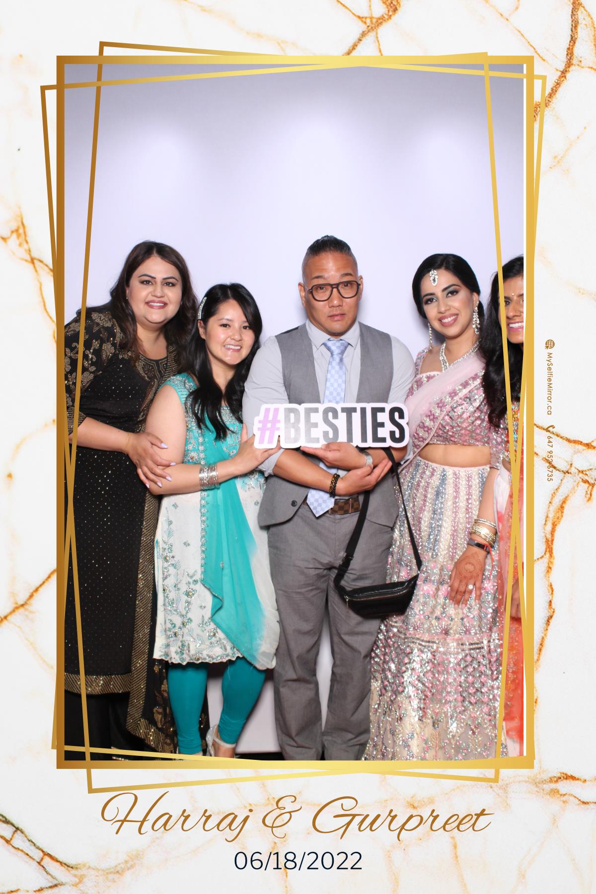 Harraj & Gurpreet | View more photos from the event at gallery.myselfiemirror.ca/u/romanmyselfiemirrorca/Harraj-Gurpreet