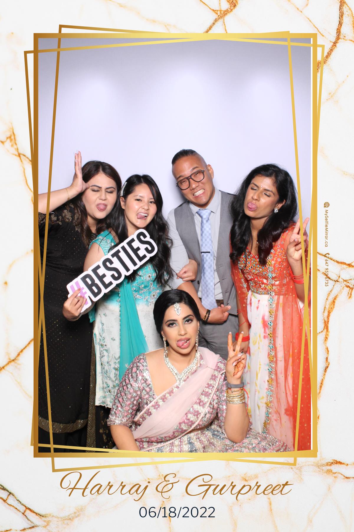 Harraj & Gurpreet | View more photos from the event at gallery.myselfiemirror.ca/u/romanmyselfiemirrorca/Harraj-Gurpreet