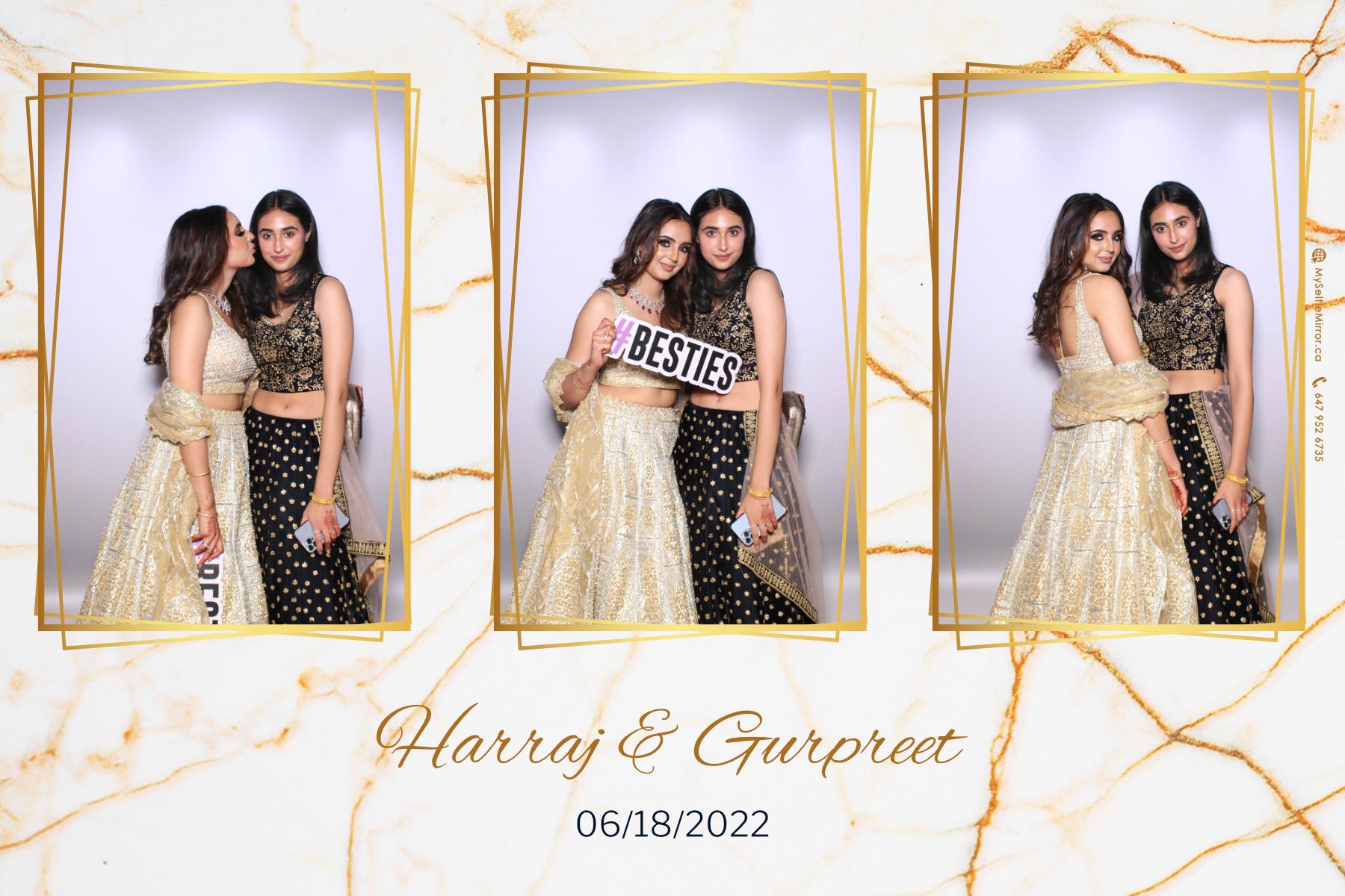 Harraj & Gurpreet | View more photos from the event at gallery.myselfiemirror.ca/u/romanmyselfiemirrorca/Harraj-Gurpreet