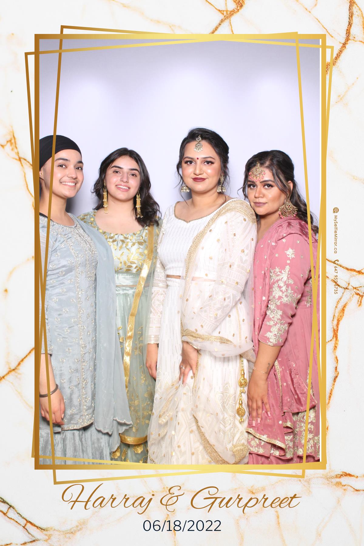 Harraj & Gurpreet | View more photos from the event at gallery.myselfiemirror.ca/u/romanmyselfiemirrorca/Harraj-Gurpreet