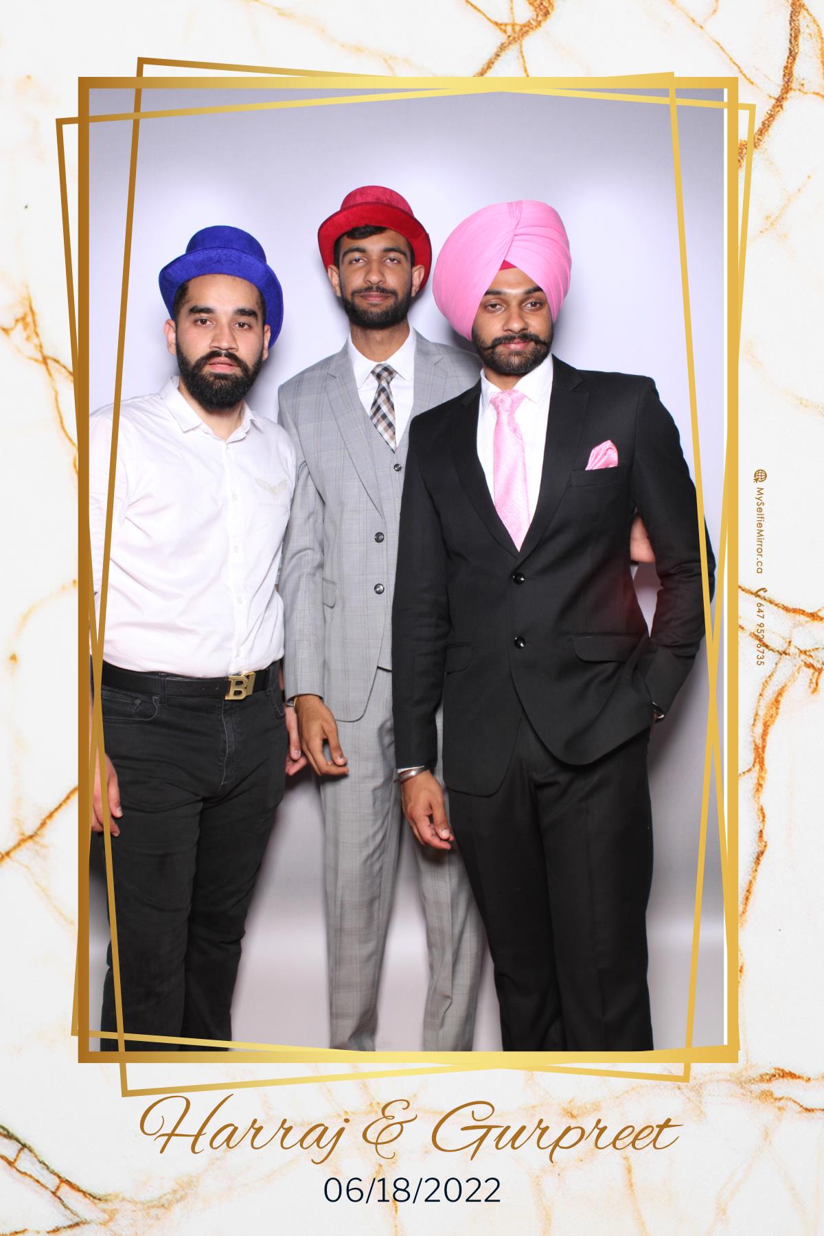Harraj & Gurpreet | View more photos from the event at gallery.myselfiemirror.ca/u/romanmyselfiemirrorca/Harraj-Gurpreet