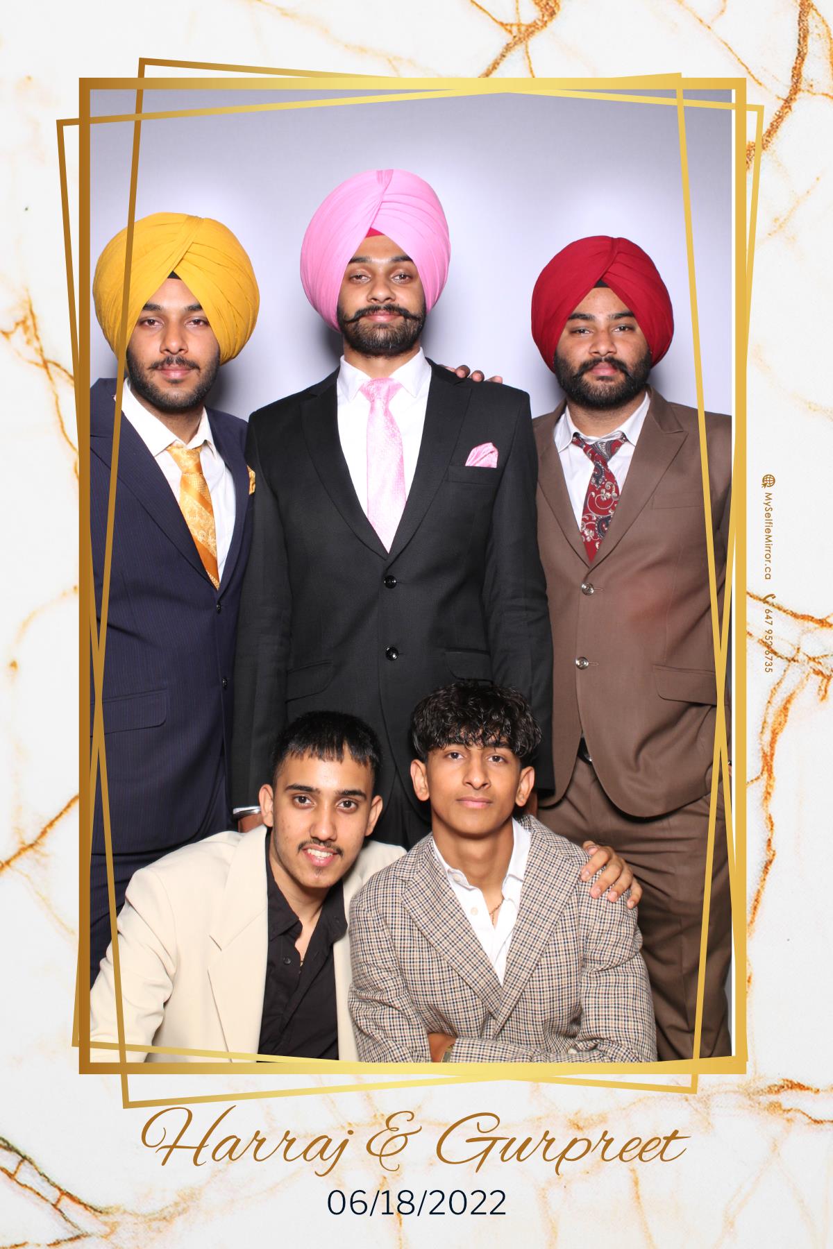 Harraj & Gurpreet | View more photos from the event at gallery.myselfiemirror.ca/u/romanmyselfiemirrorca/Harraj-Gurpreet