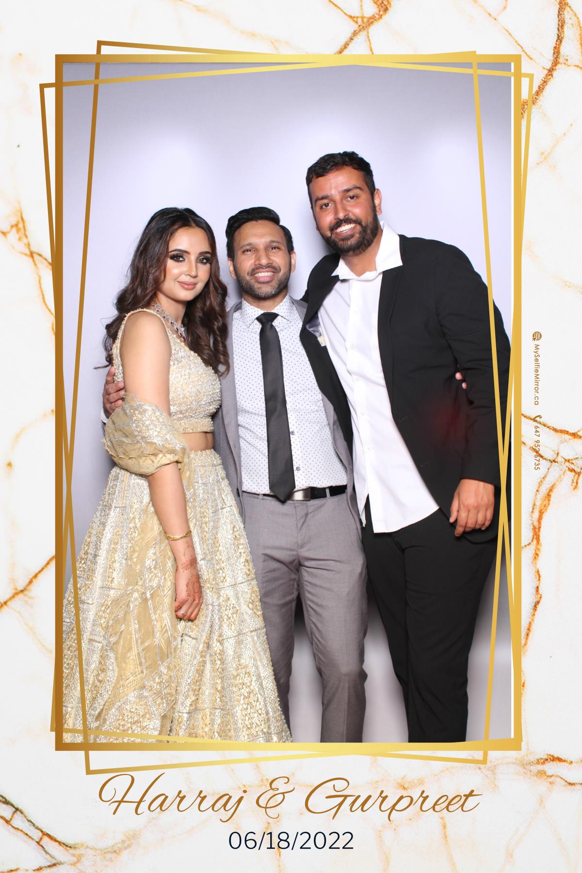Harraj & Gurpreet | View more photos from the event at gallery.myselfiemirror.ca/u/romanmyselfiemirrorca/Harraj-Gurpreet