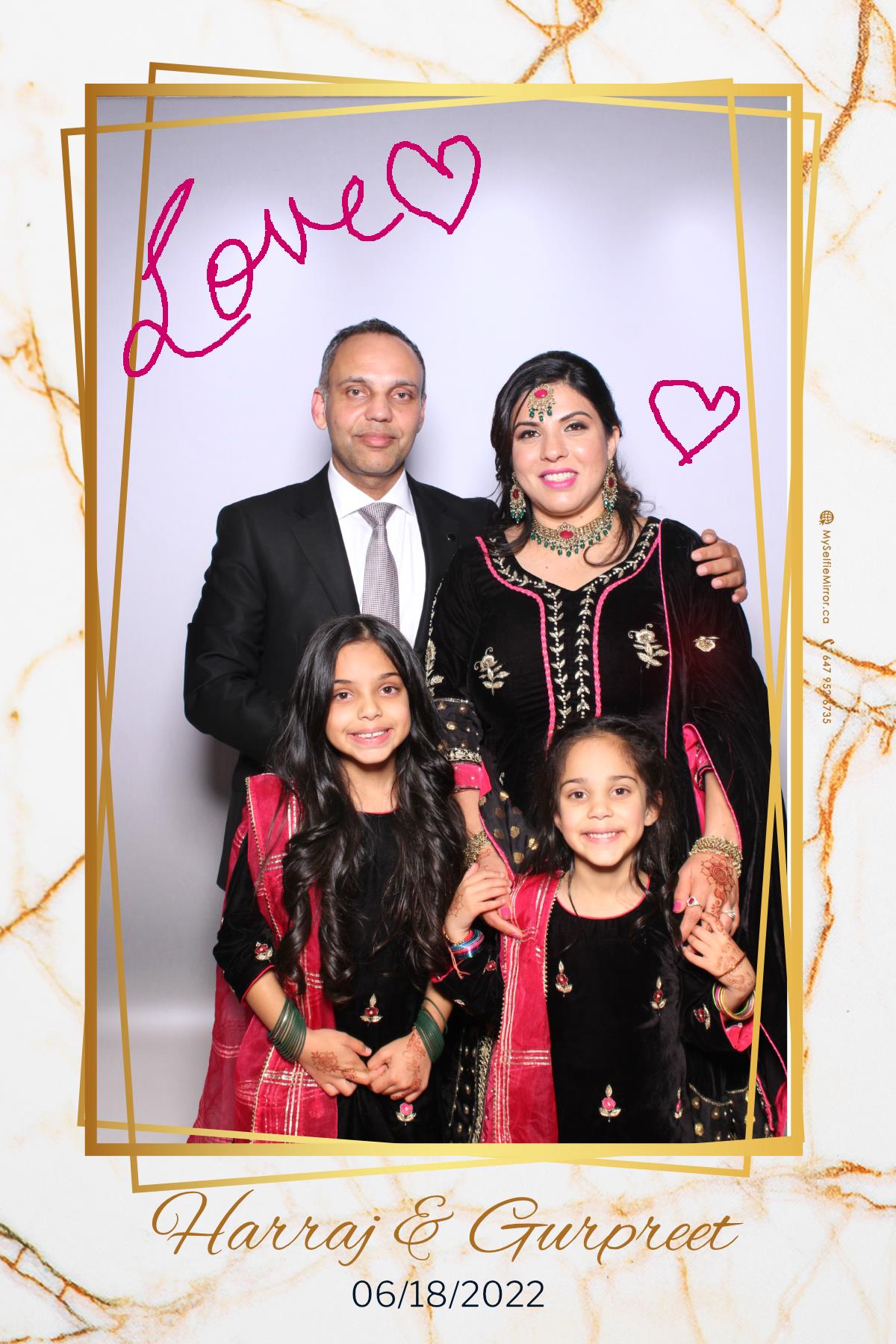 Harraj & Gurpreet | View more photos from the event at gallery.myselfiemirror.ca/u/romanmyselfiemirrorca/Harraj-Gurpreet