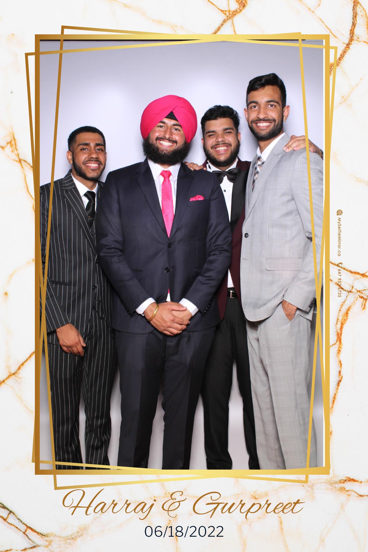 Harraj & Gurpreet | View more photos from the event at gallery.myselfiemirror.ca/u/romanmyselfiemirrorca/Harraj-Gurpreet
