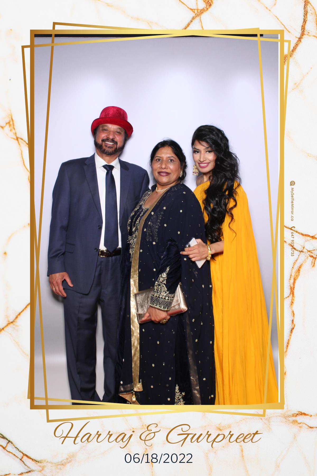 Harraj & Gurpreet | View more photos from the event at gallery.myselfiemirror.ca/u/romanmyselfiemirrorca/Harraj-Gurpreet