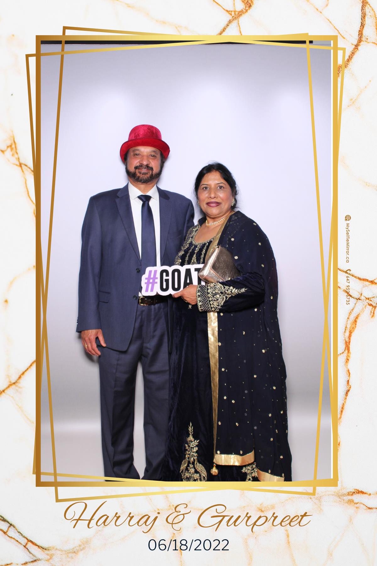 Harraj & Gurpreet | View more photos from the event at gallery.myselfiemirror.ca/u/romanmyselfiemirrorca/Harraj-Gurpreet